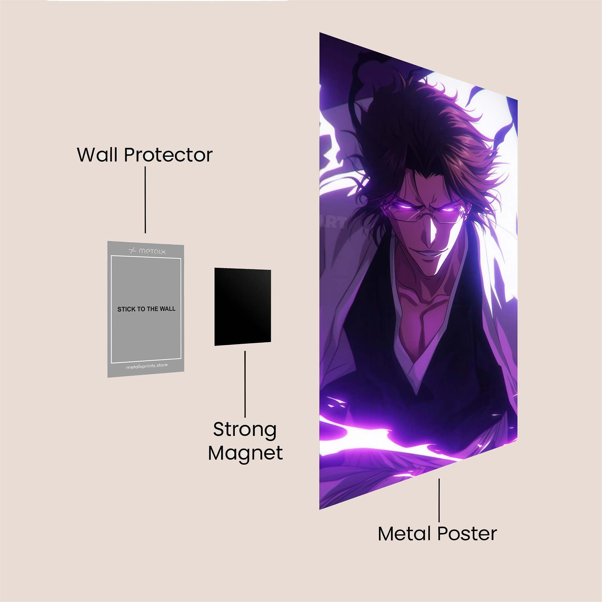 Aizen Enigmatic Safe Wall Magnetic / M