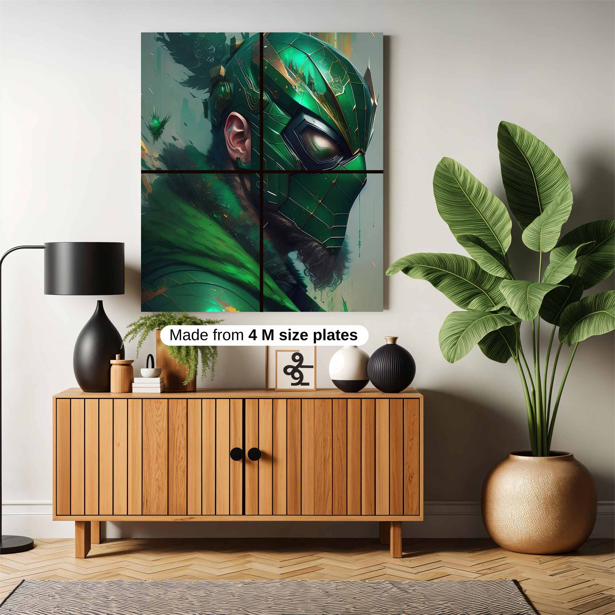 Green Enigma Safe Wall Magnetic / M