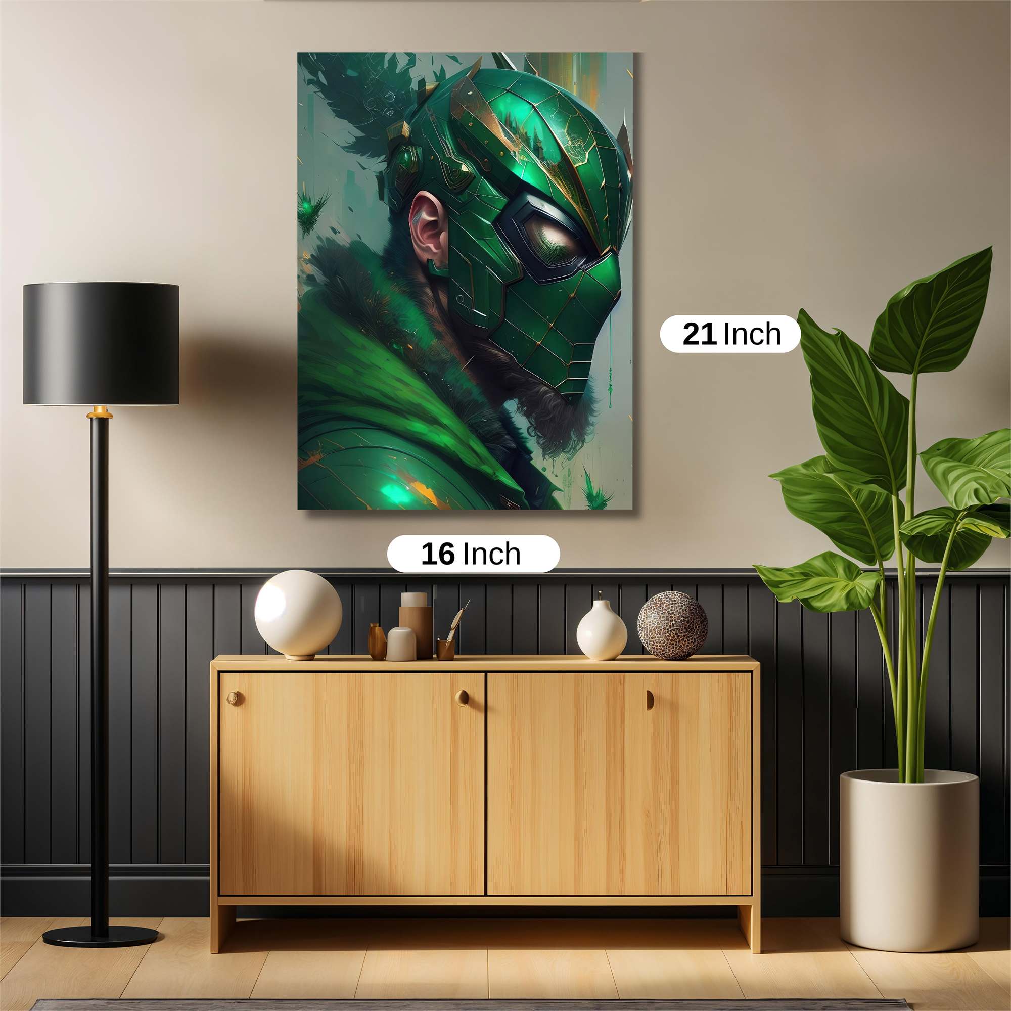 Green Enigma Safe Wall Magnetic / M