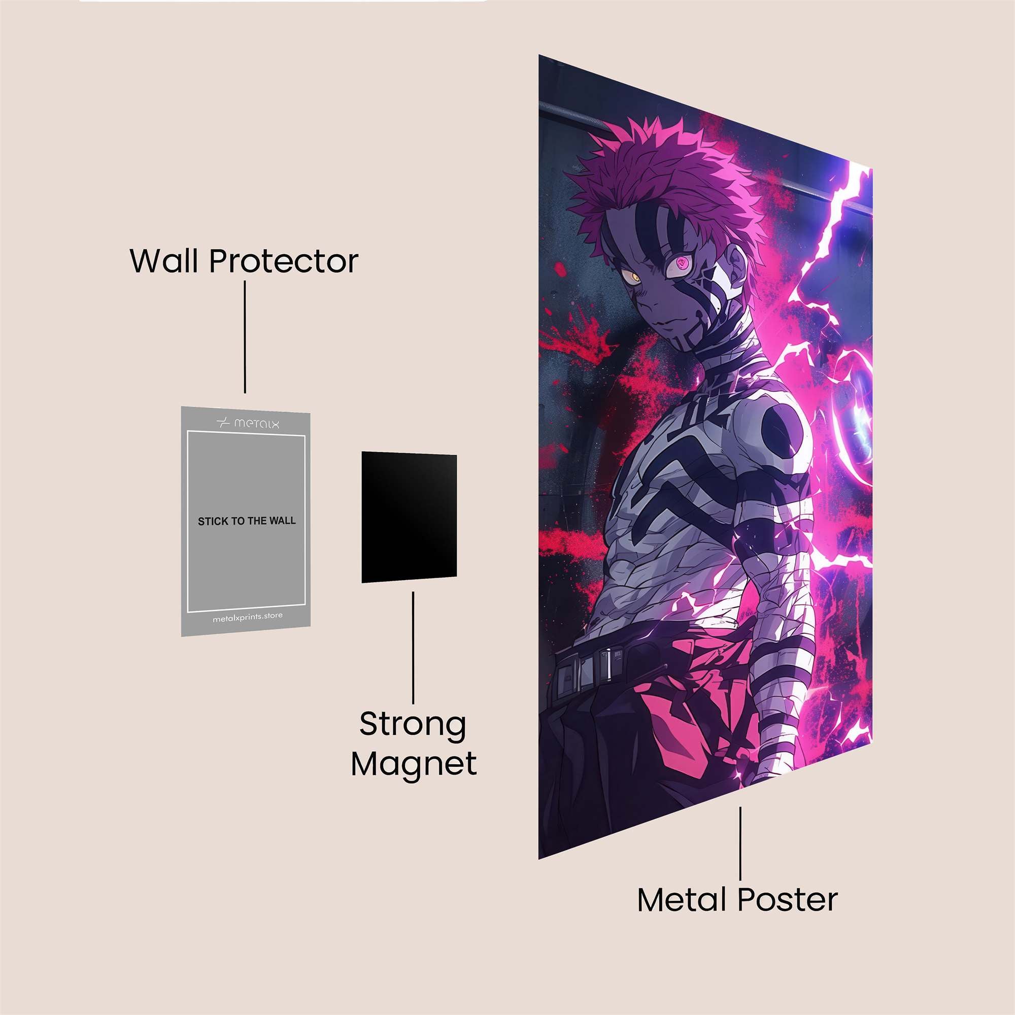 Mahito Menace Safe Wall Magnetic / M