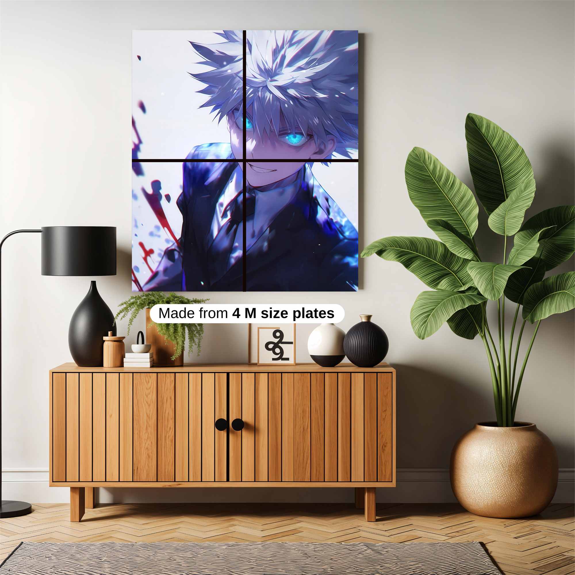Killua Menacing Safe Wall Magnetic / M