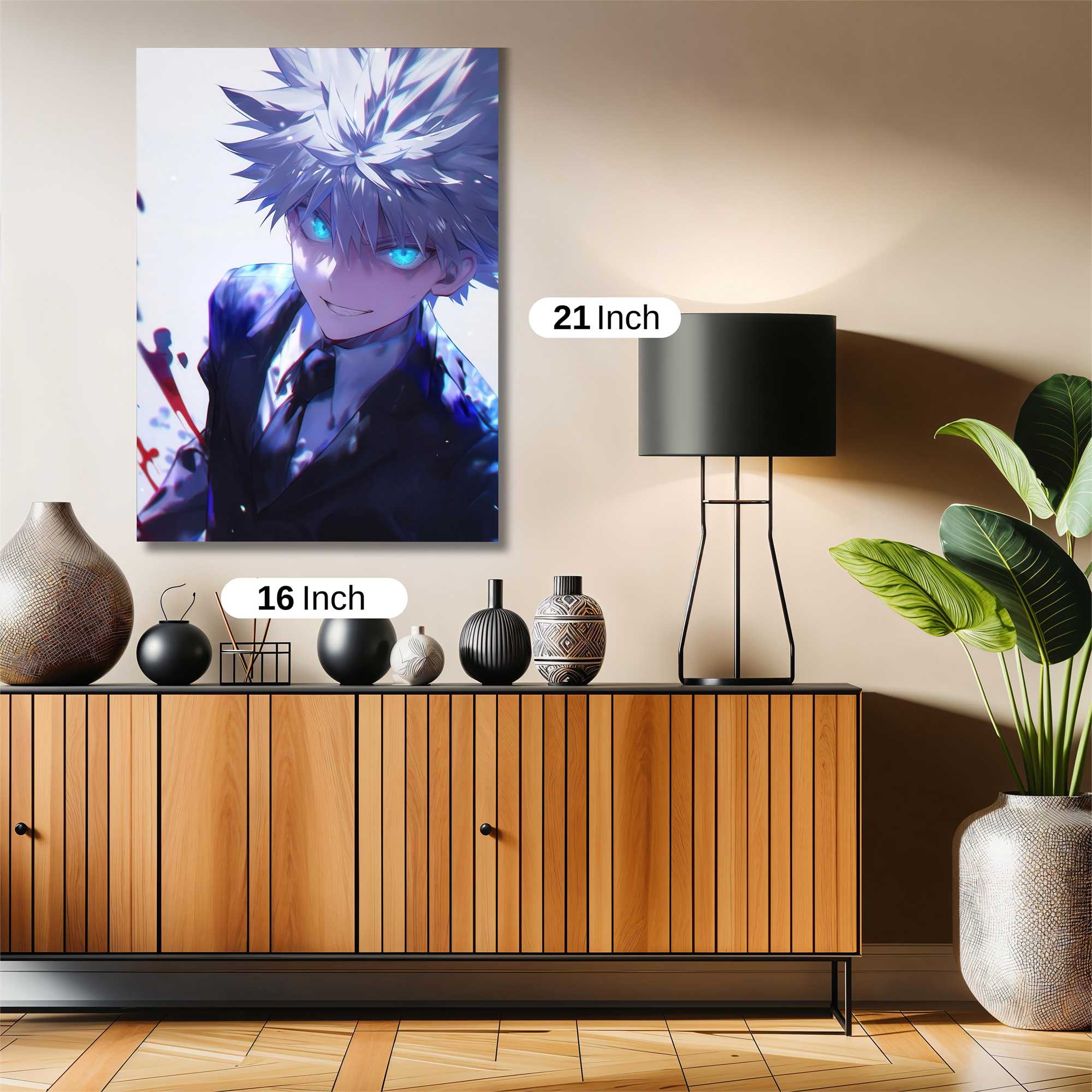 Killua Menacing Safe Wall Magnetic / M