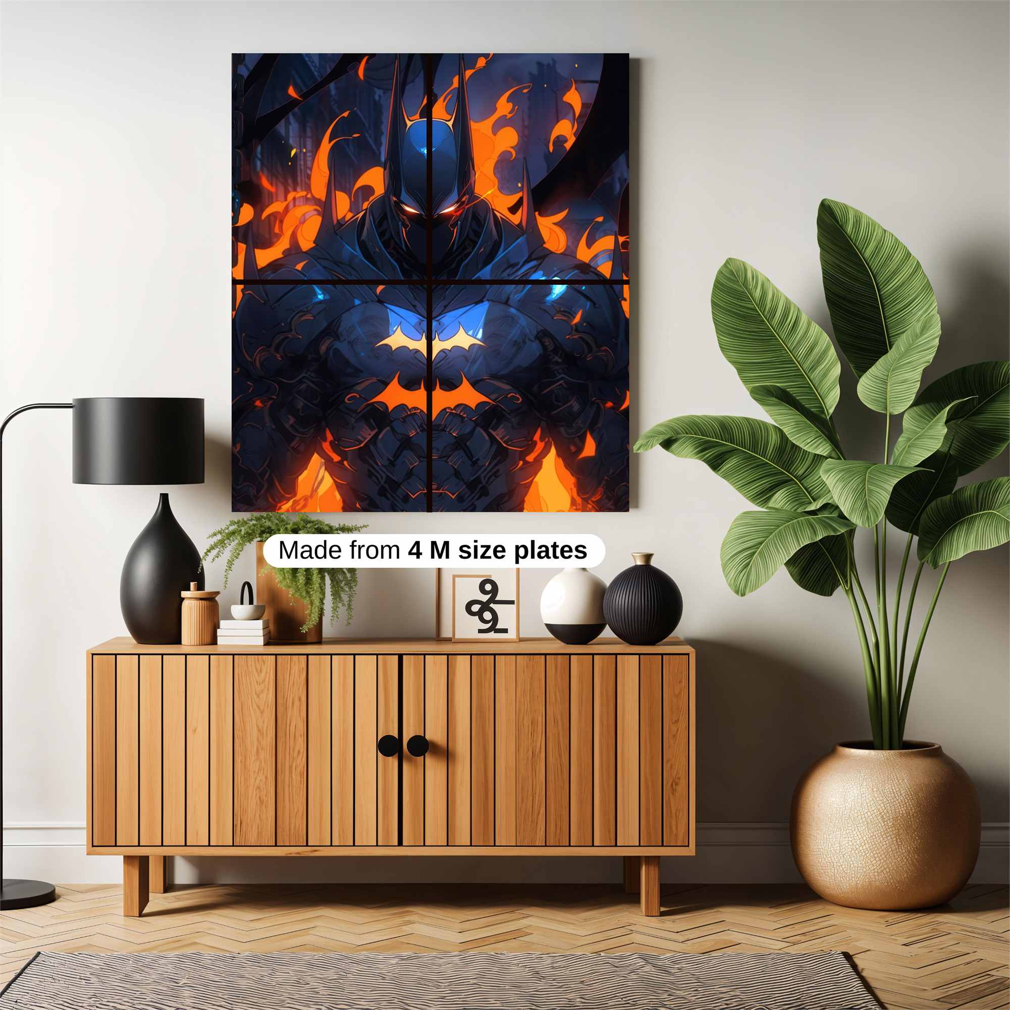 Batman Inferno Safe Wall Magnetic / M