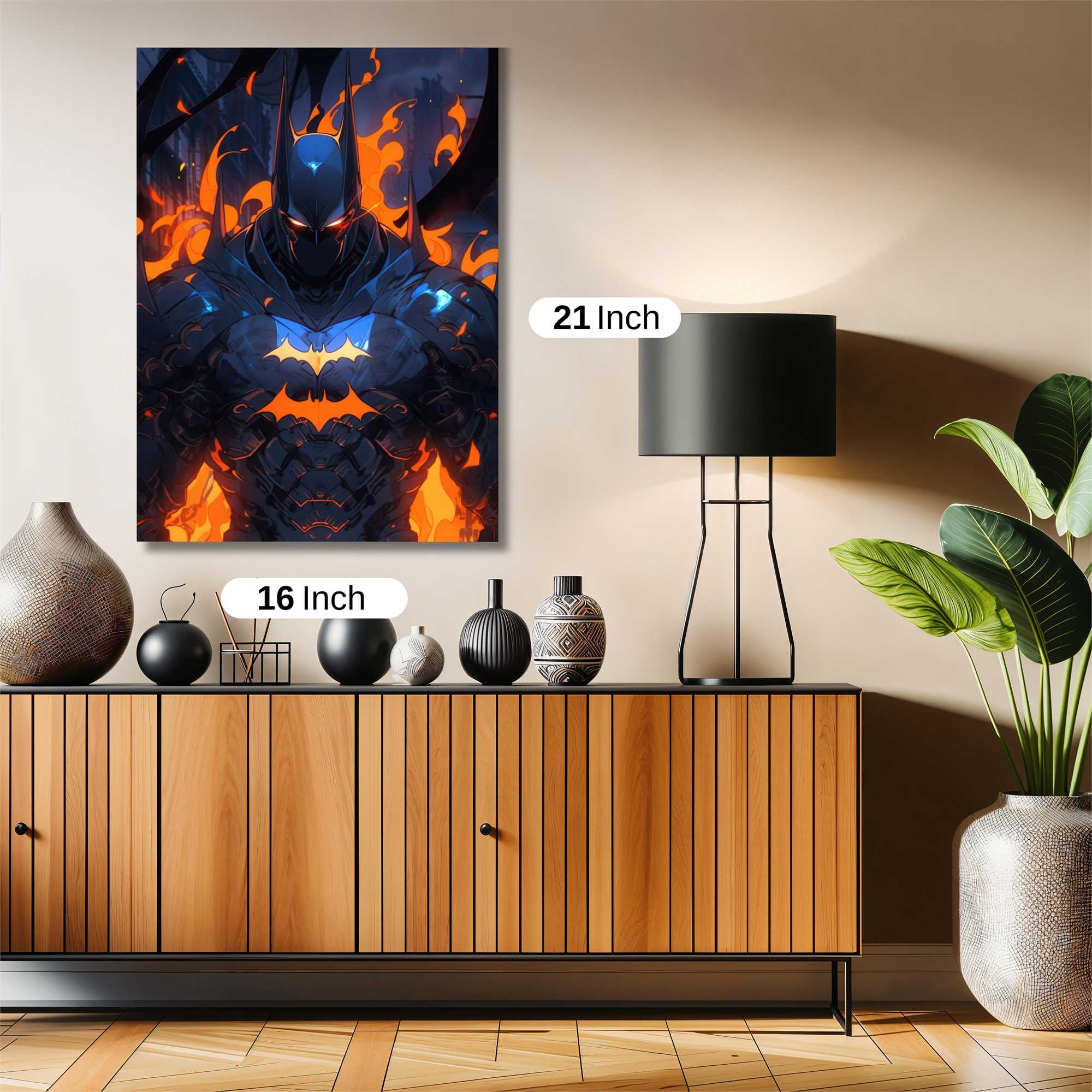 Batman Inferno Safe Wall Magnetic / M
