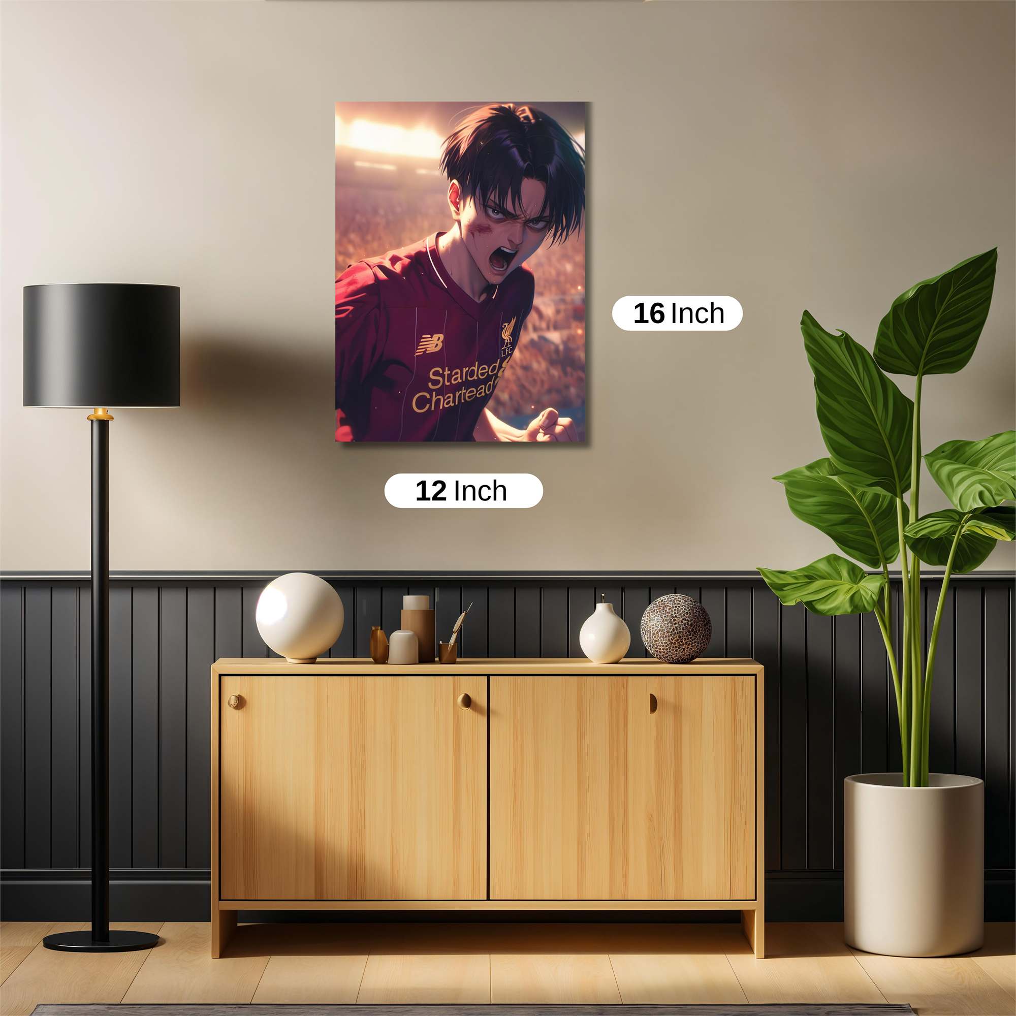 Levi Enraged Safe Wall Magnetic / M