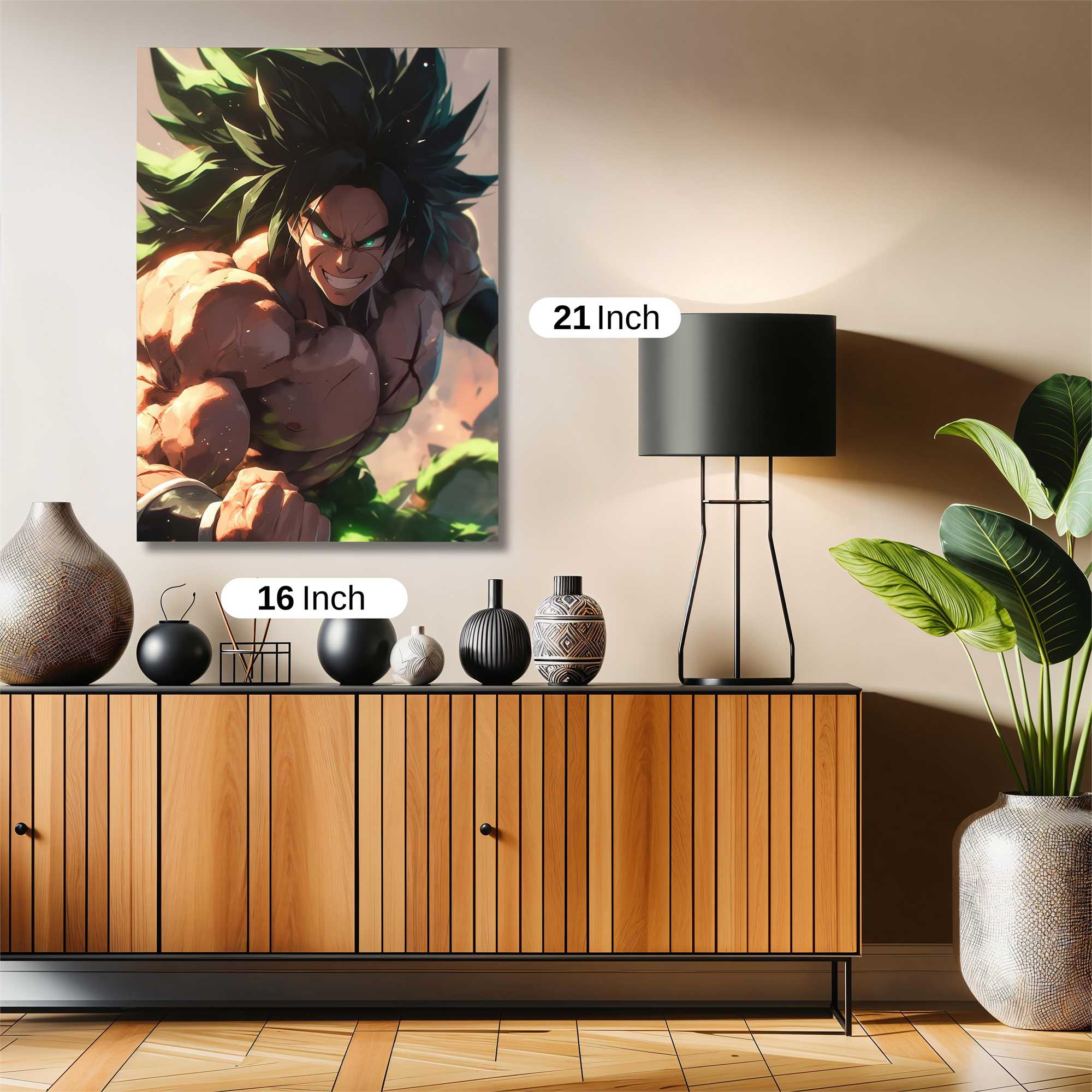 Broly Ferocious Safe Wall Magnetic / M