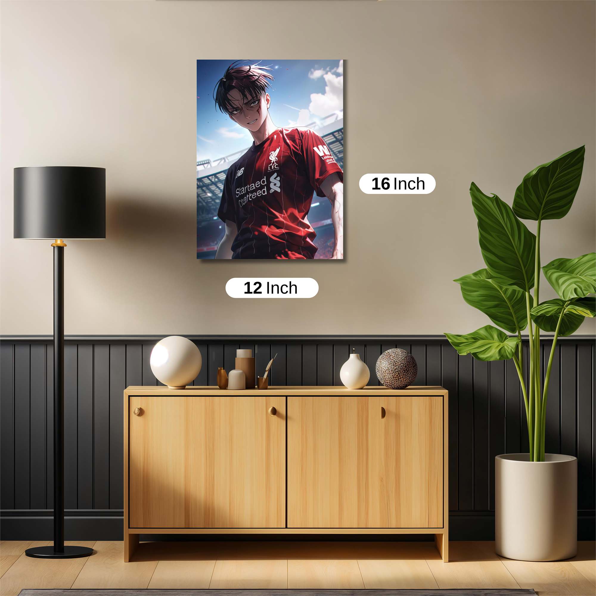 Levi Fierce Safe Wall Magnetic / M