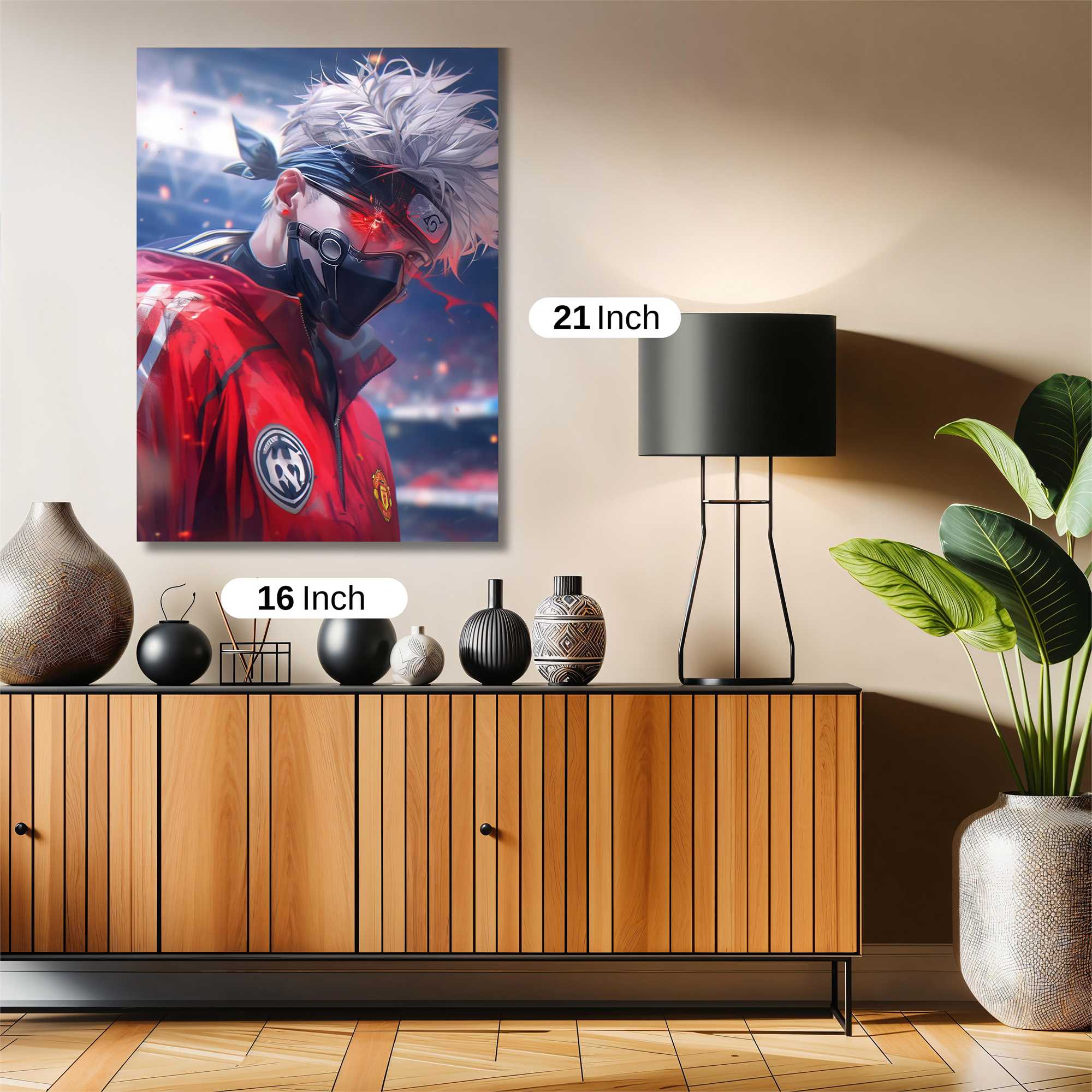 Kakashi Menace Safe Wall Magnetic / M