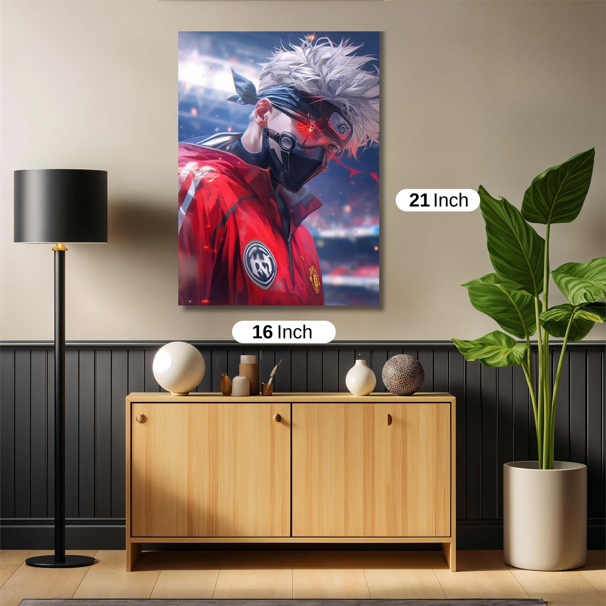 Kakashi Menace Safe Wall Magnetic / M