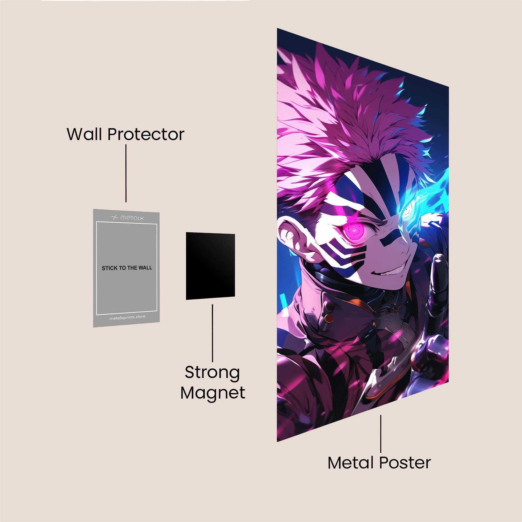 Yuji Ecstatic Safe Wall Magnetic / M