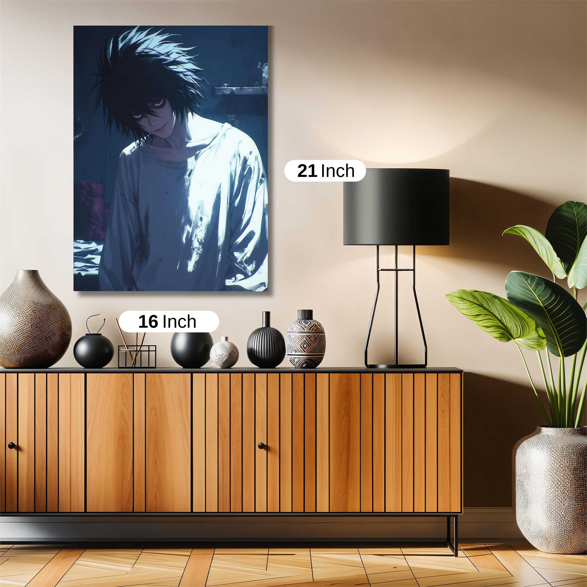 L Disheveled Safe Wall Magnetic / M