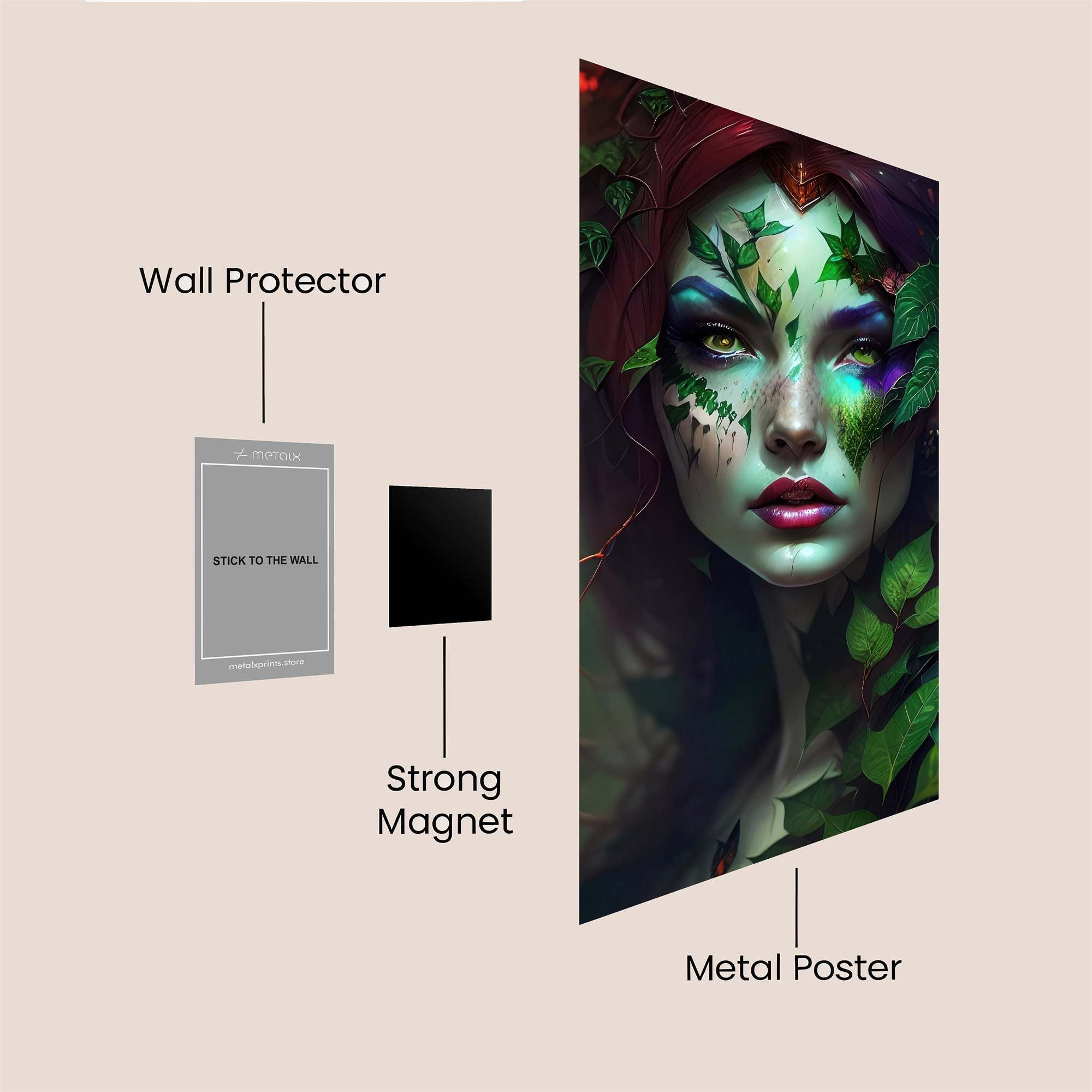 Poison Enchantress Safe Wall Magnetic / M