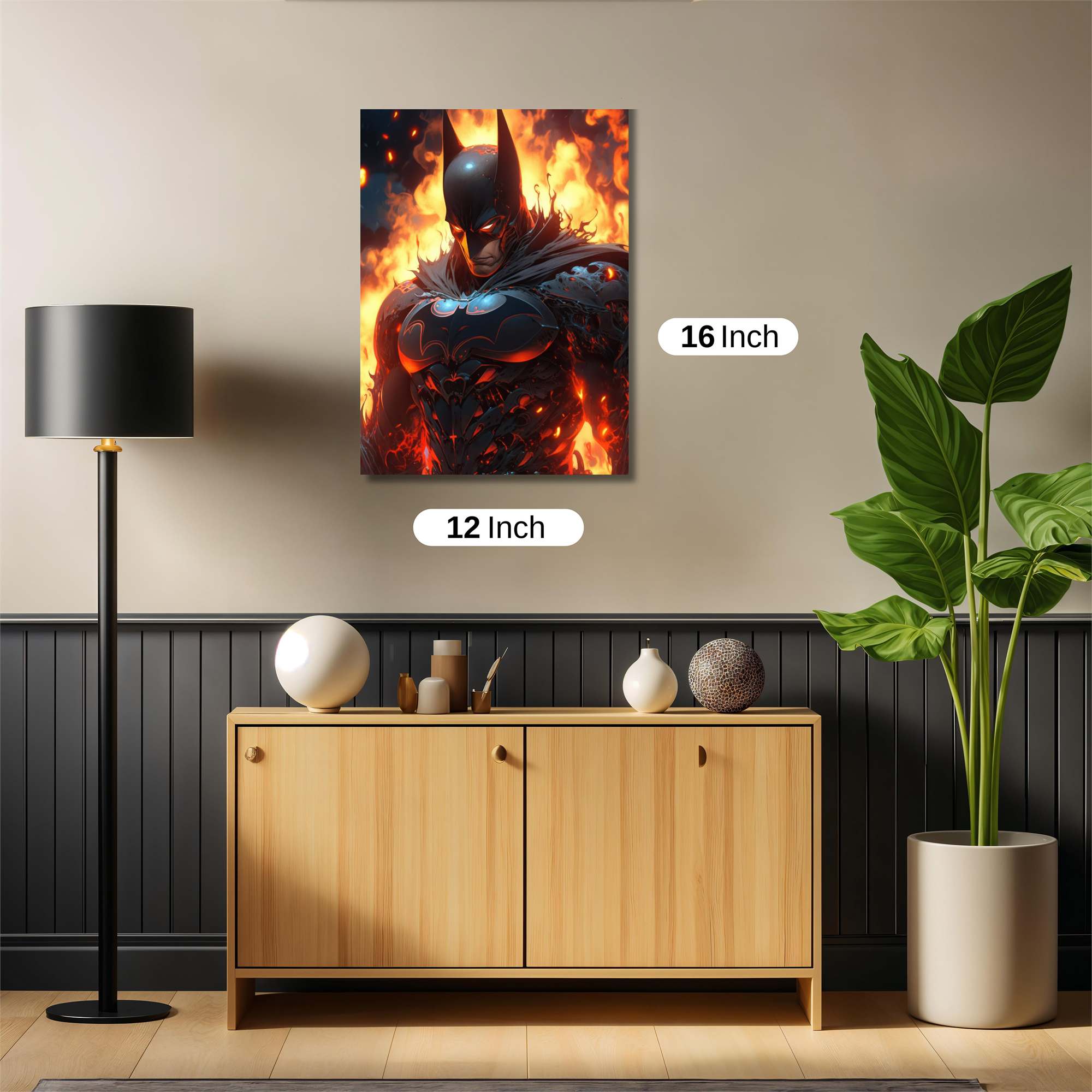 Batman Infernal Safe Wall Magnetic / M