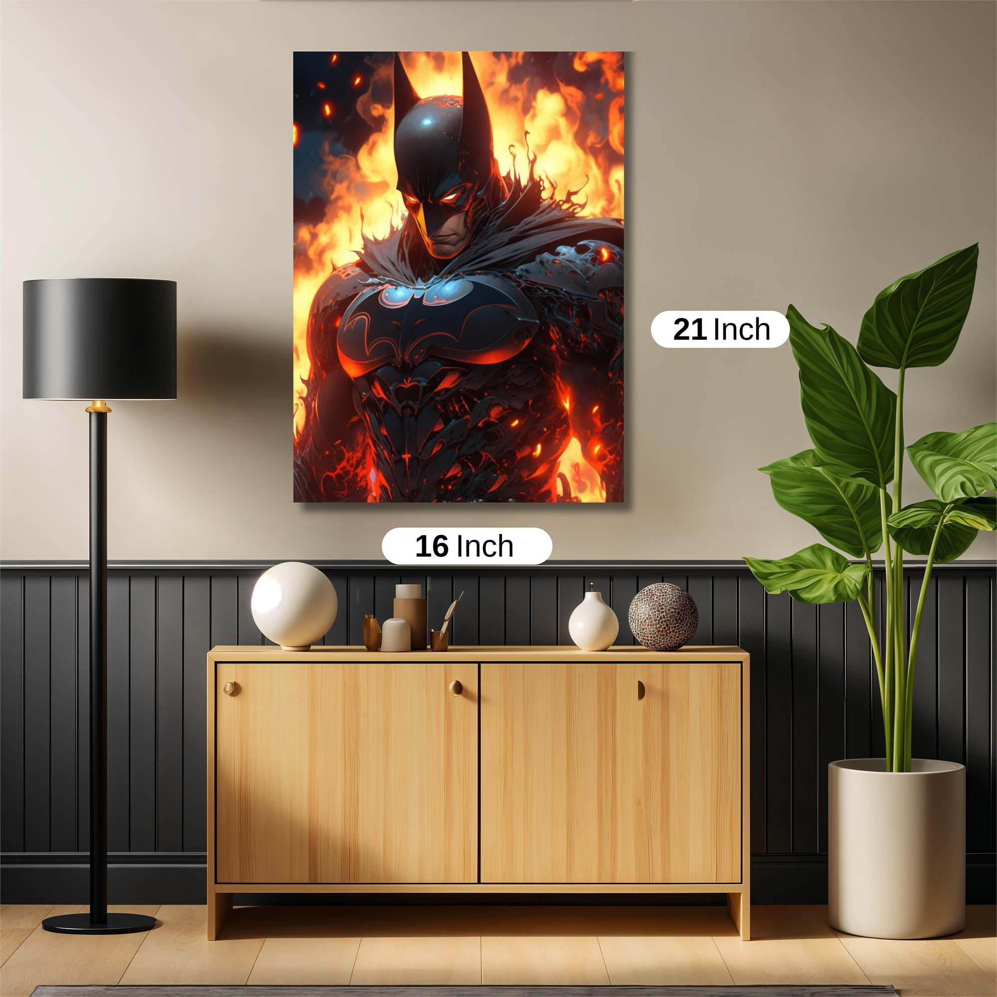 Batman Infernal Safe Wall Magnetic / M