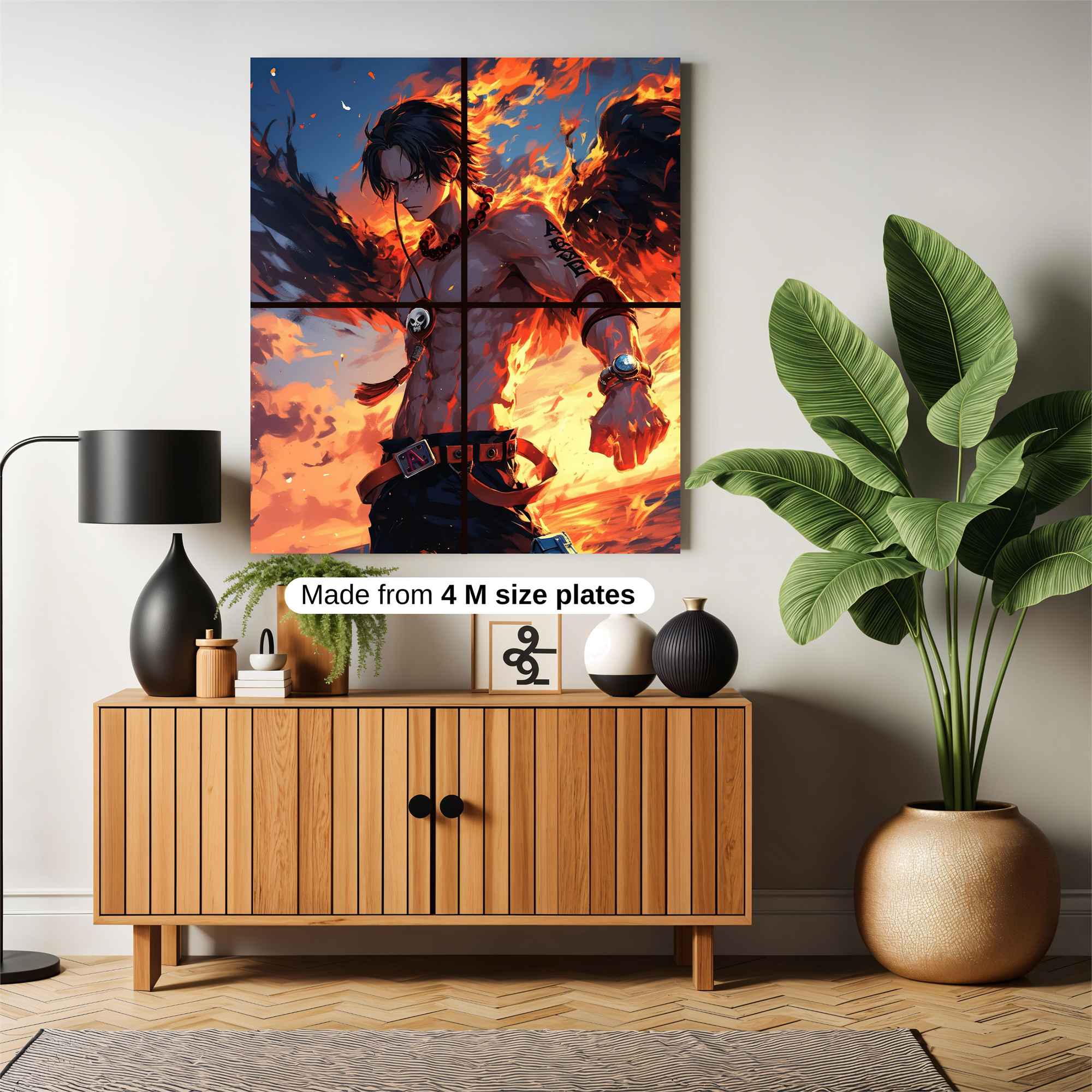 Ace Ablaze Safe Wall Magnetic / M