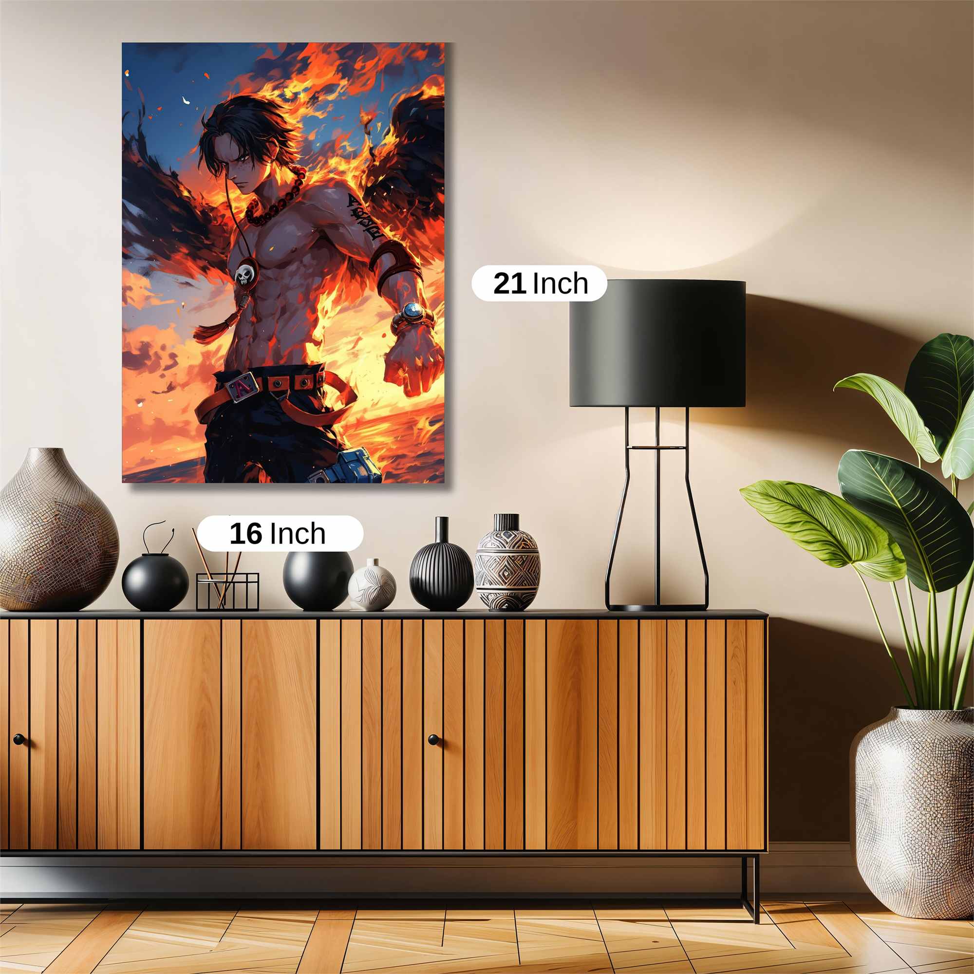 Ace Ablaze Safe Wall Magnetic / M