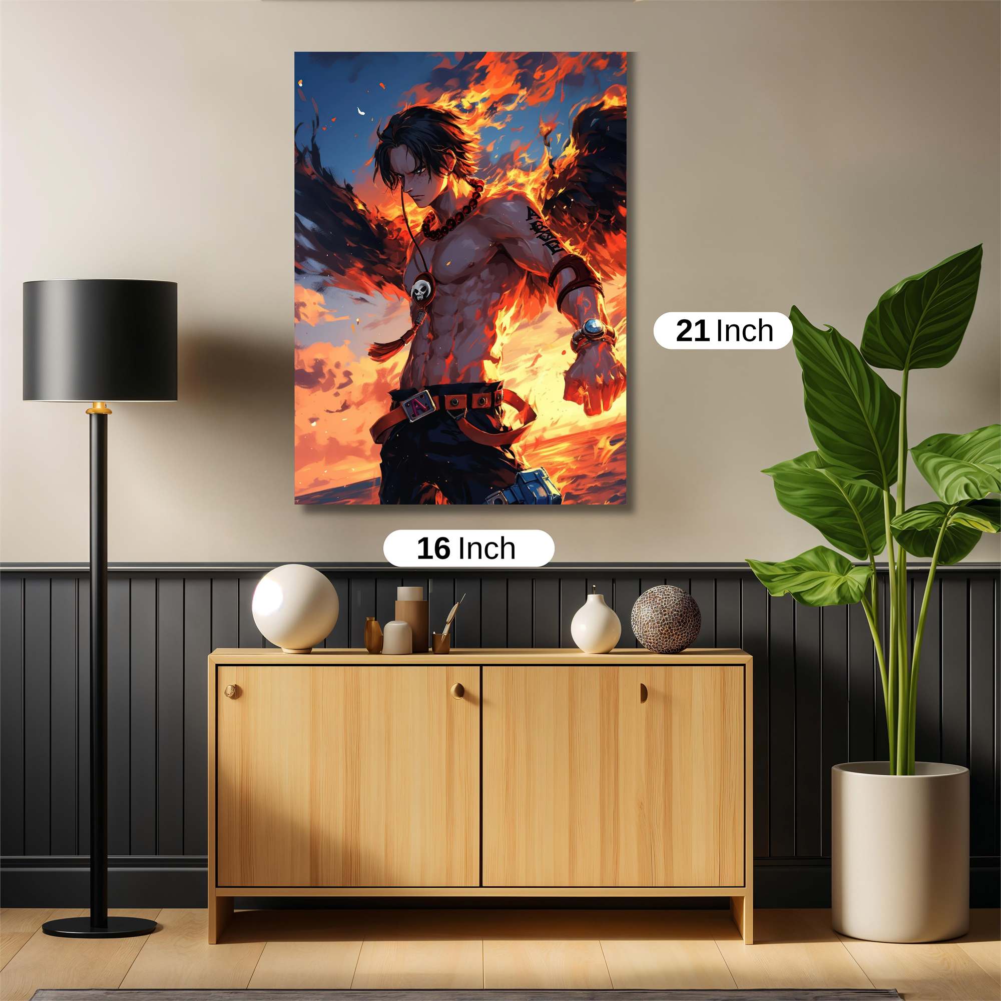 Ace Ablaze Safe Wall Magnetic / M