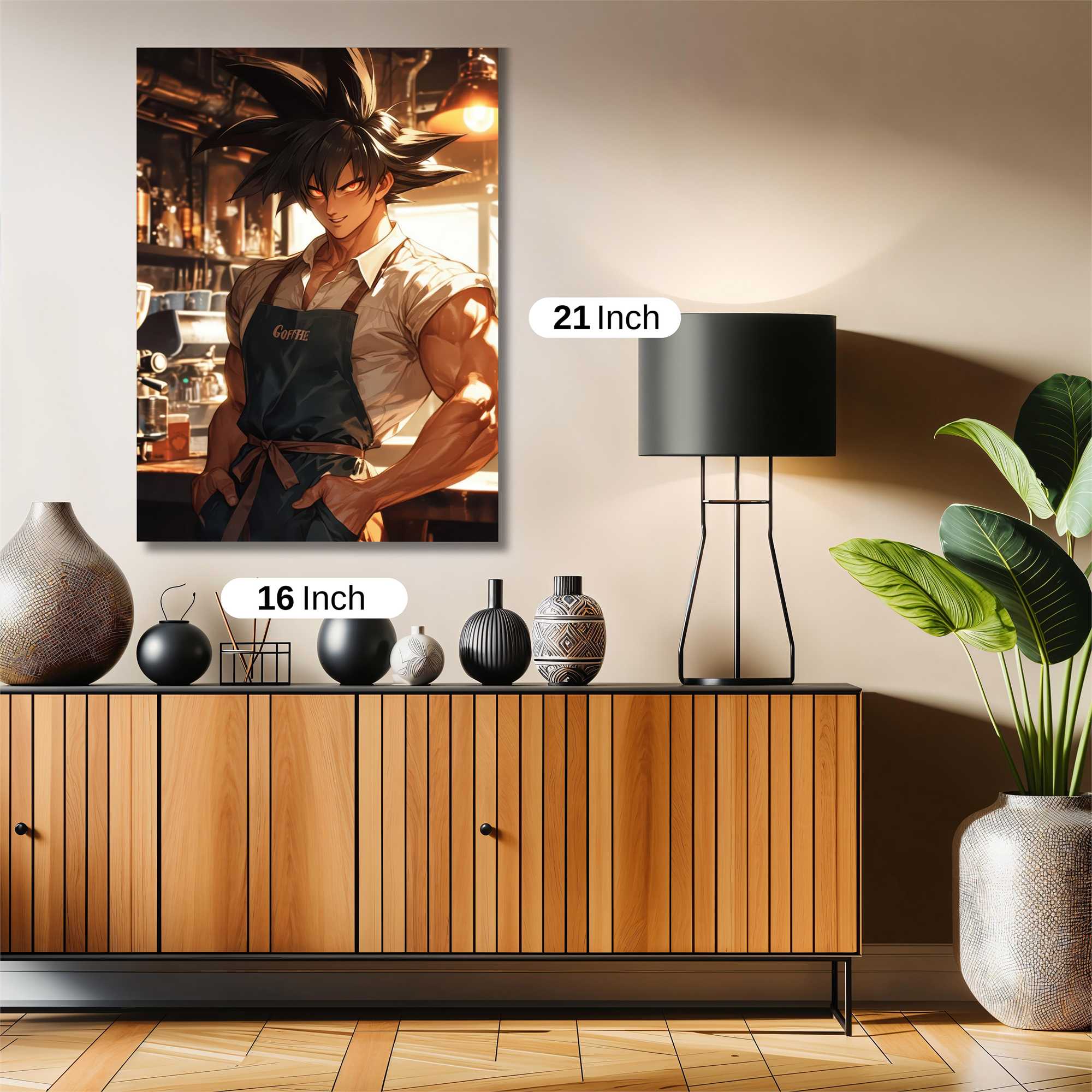 Barista Goku Safe Wall Magnetic / M