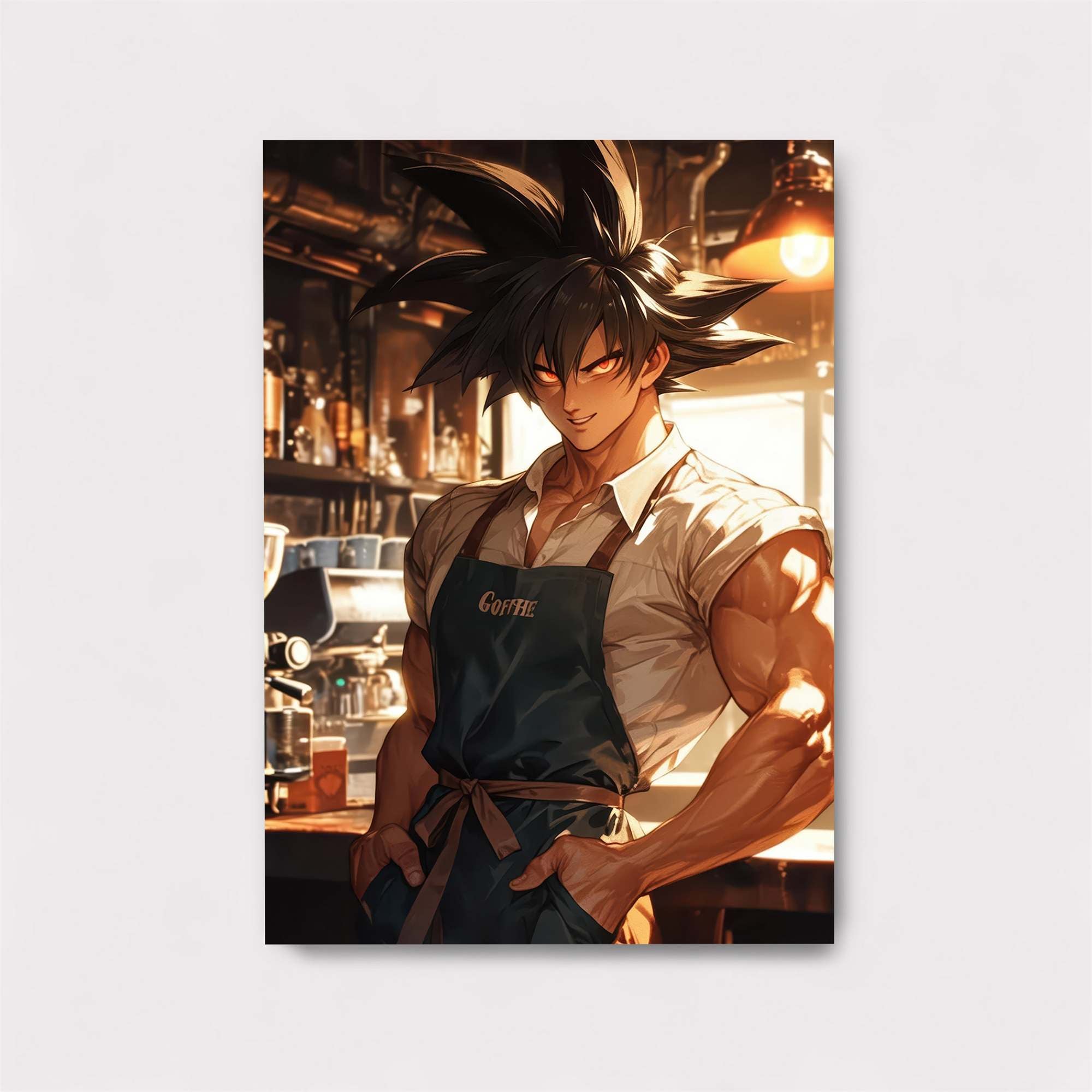 Barista Goku Safe Wall Magnetic / M
