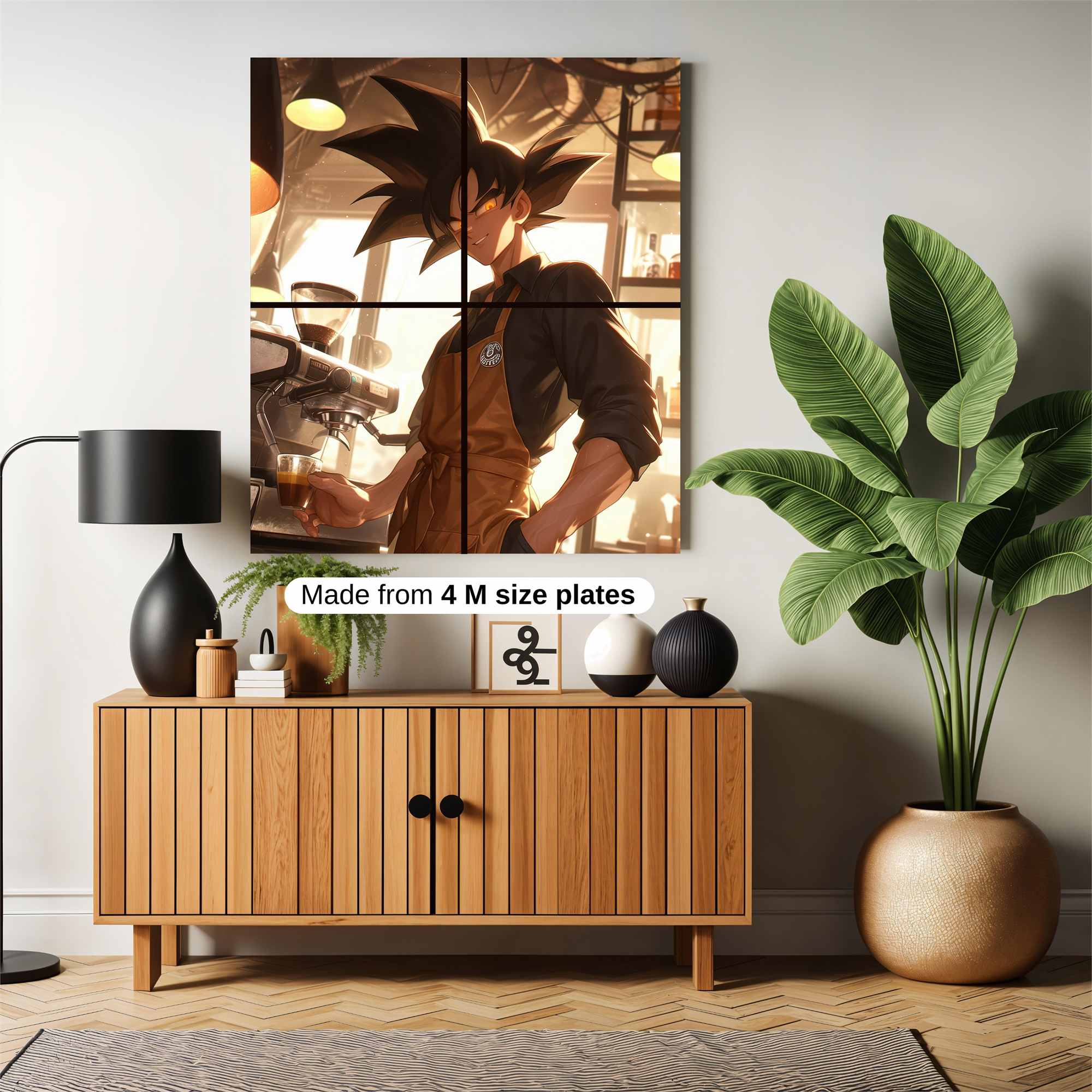 Goku Barista Safe Wall Magnetic / M