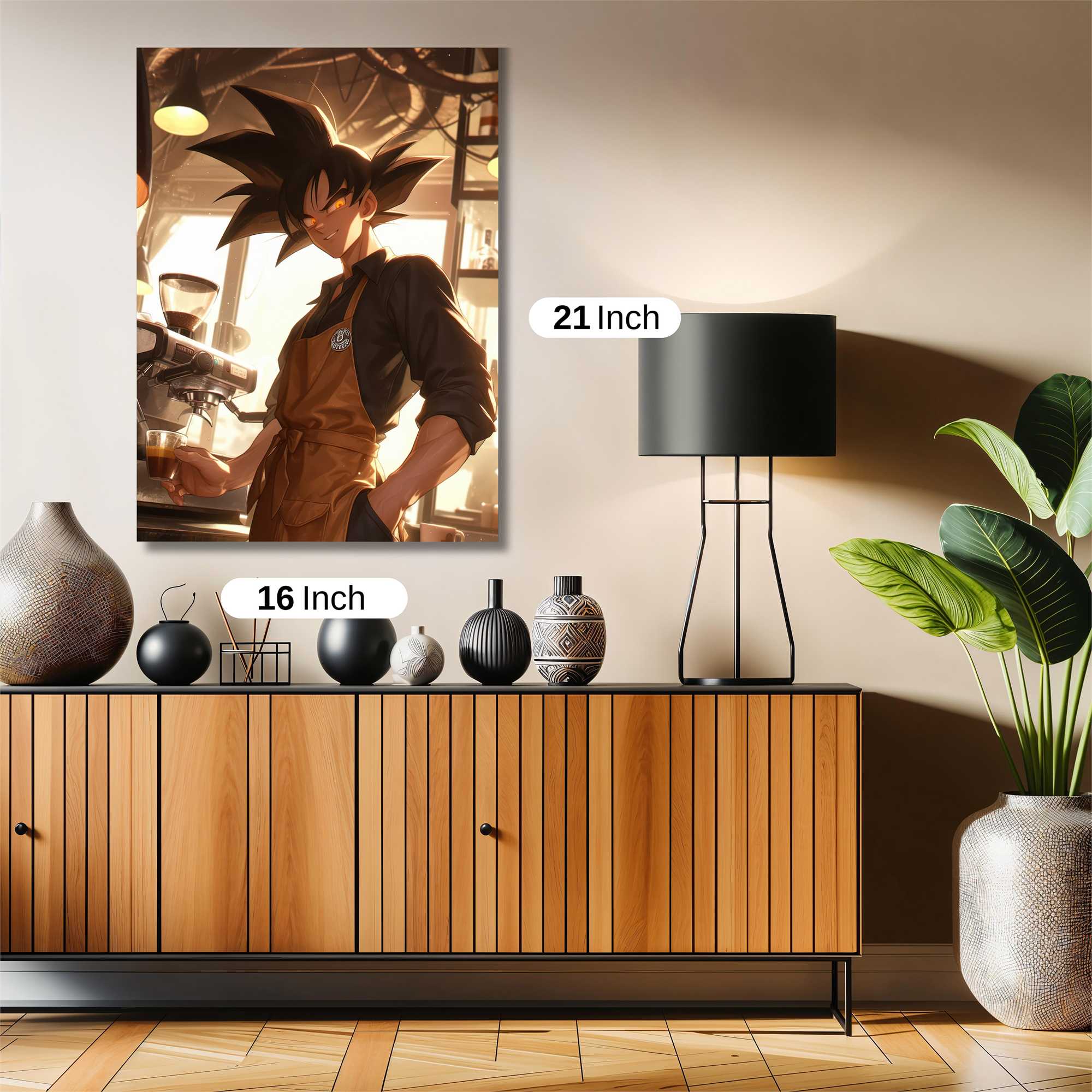 Goku Barista Safe Wall Magnetic / M