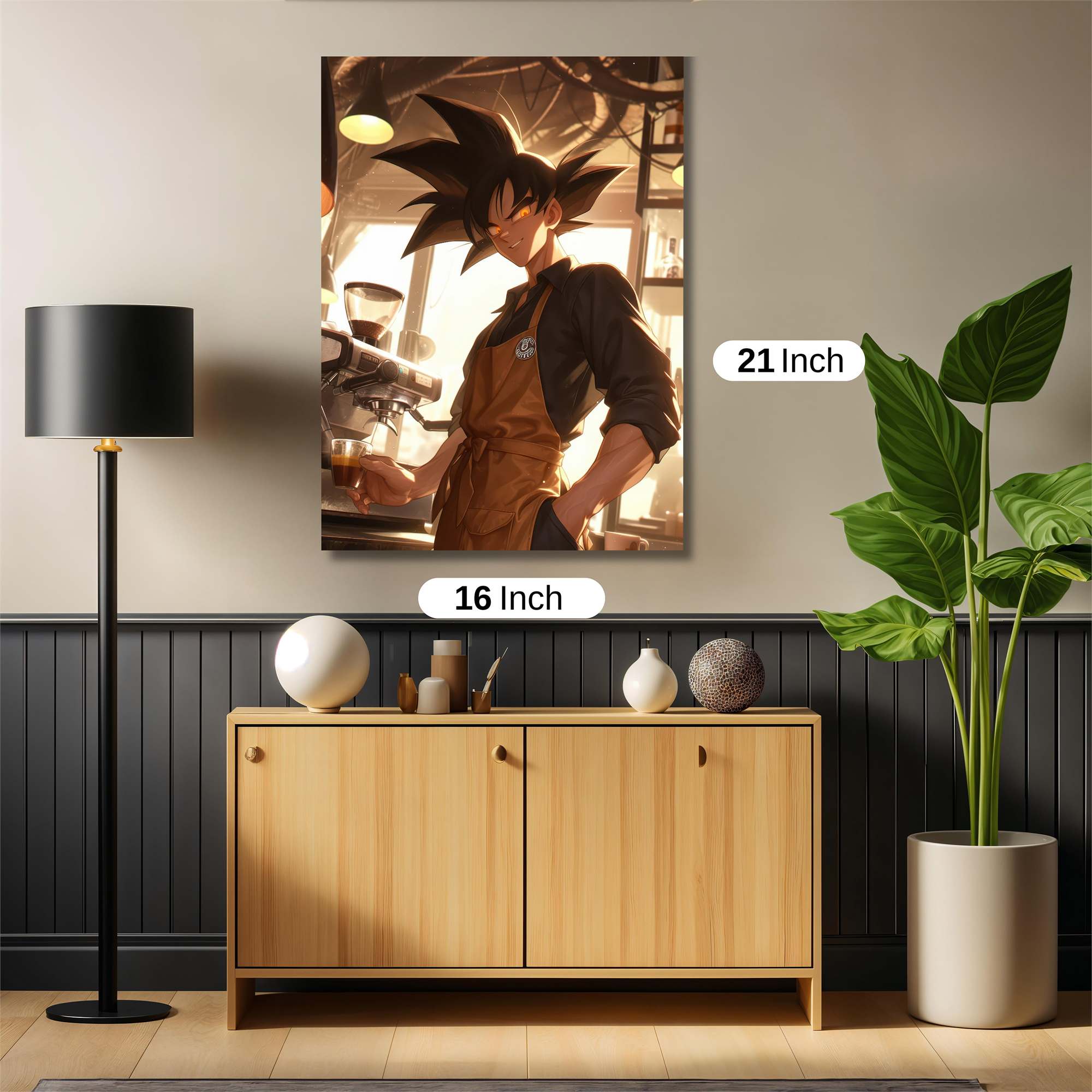 Goku Barista Safe Wall Magnetic / M