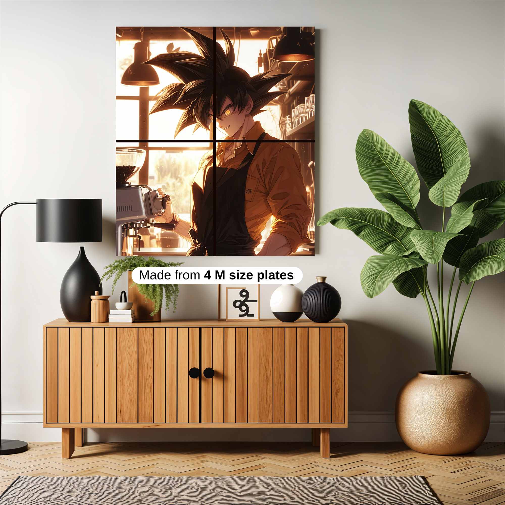 Goku Barista Safe Wall Magnetic / M