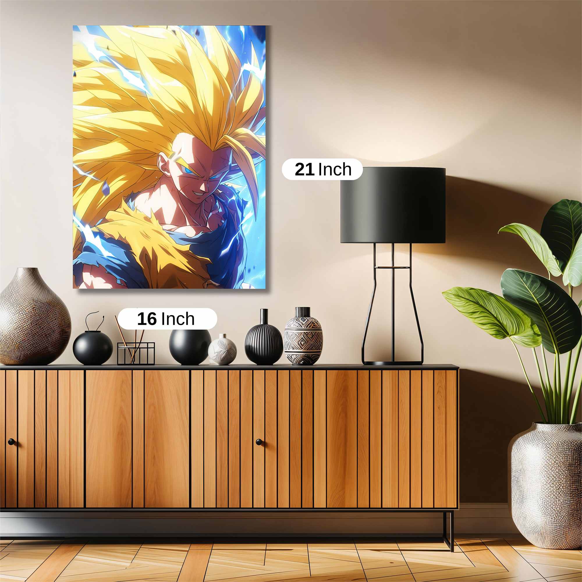 Broly Rage Safe Wall Magnetic / M