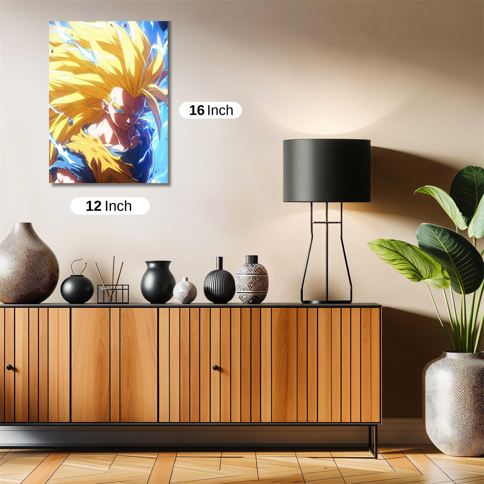 Broly Rage Safe Wall Magnetic / M