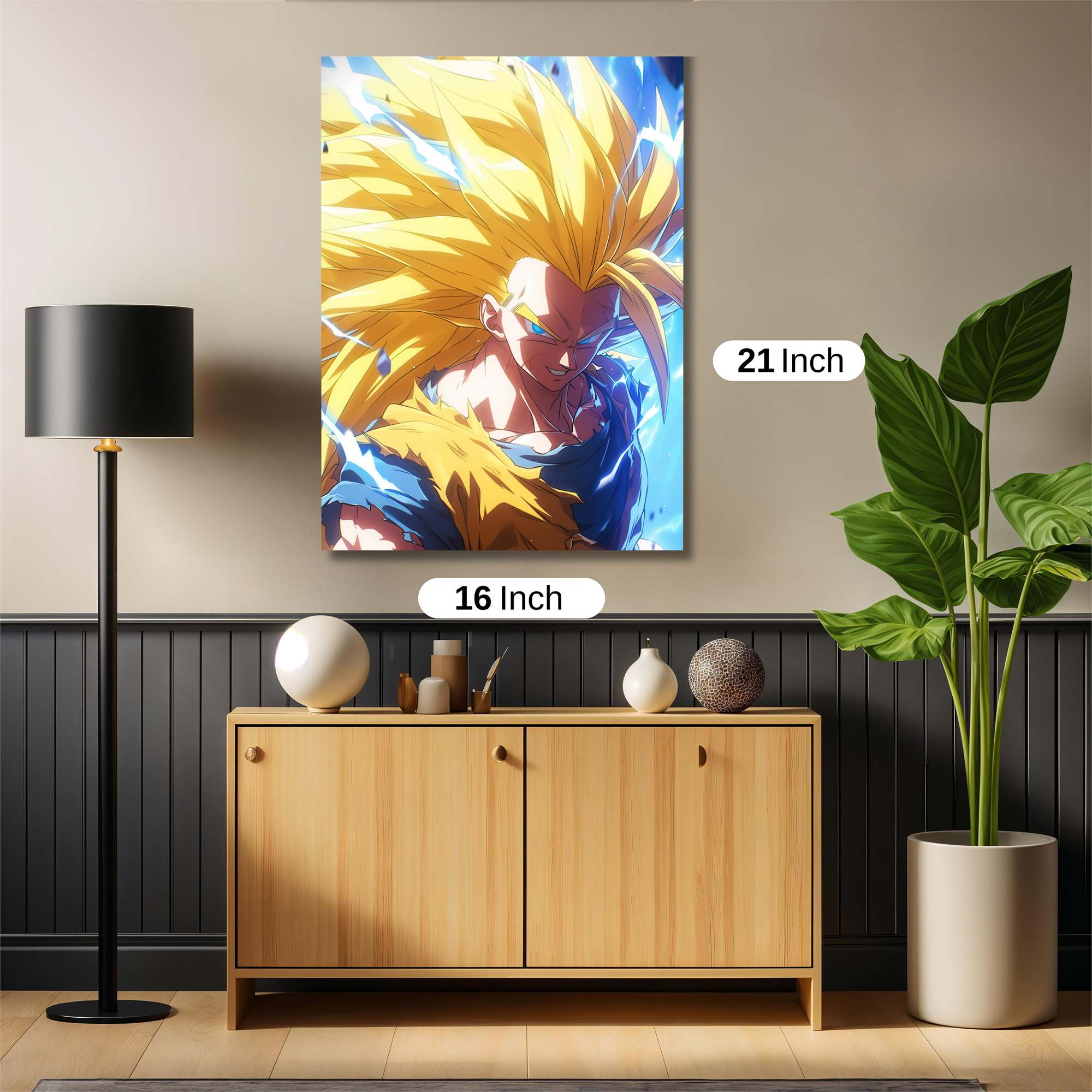 Broly Rage Safe Wall Magnetic / M