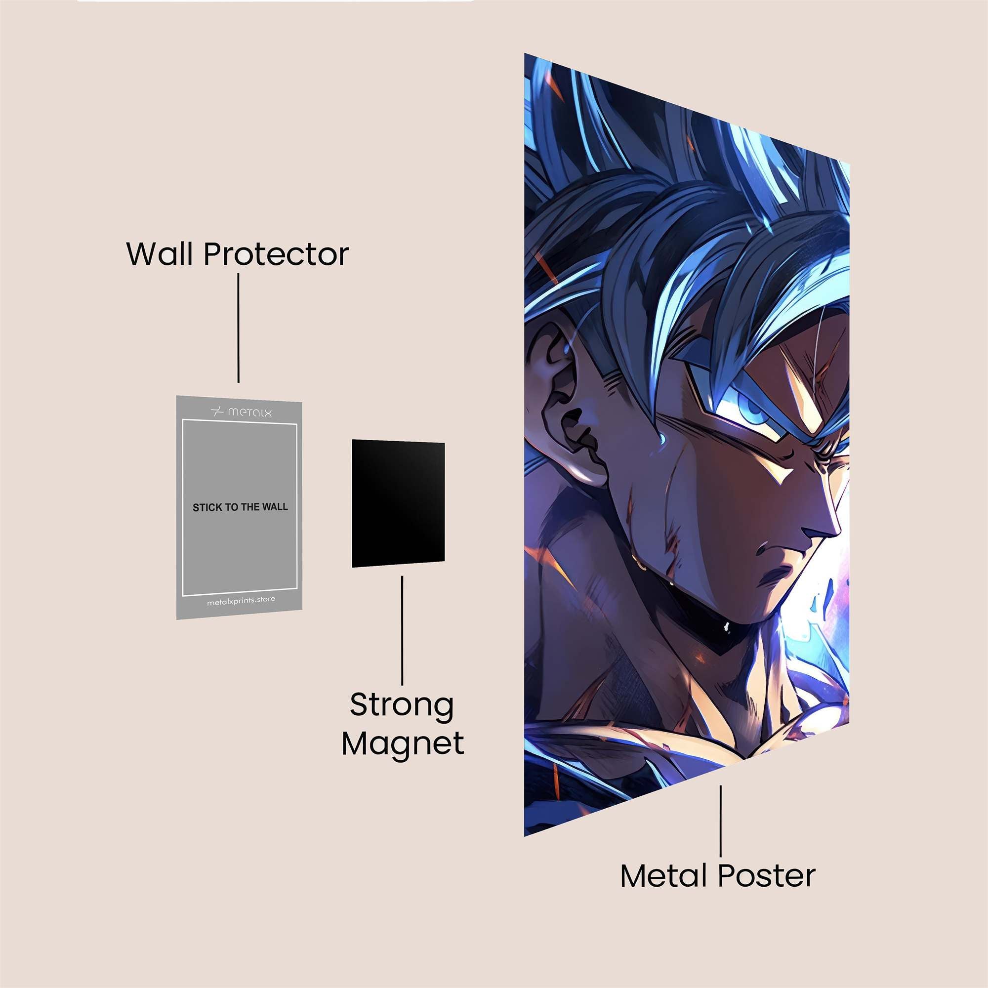 Goku Radiant Safe Wall Magnetic / M