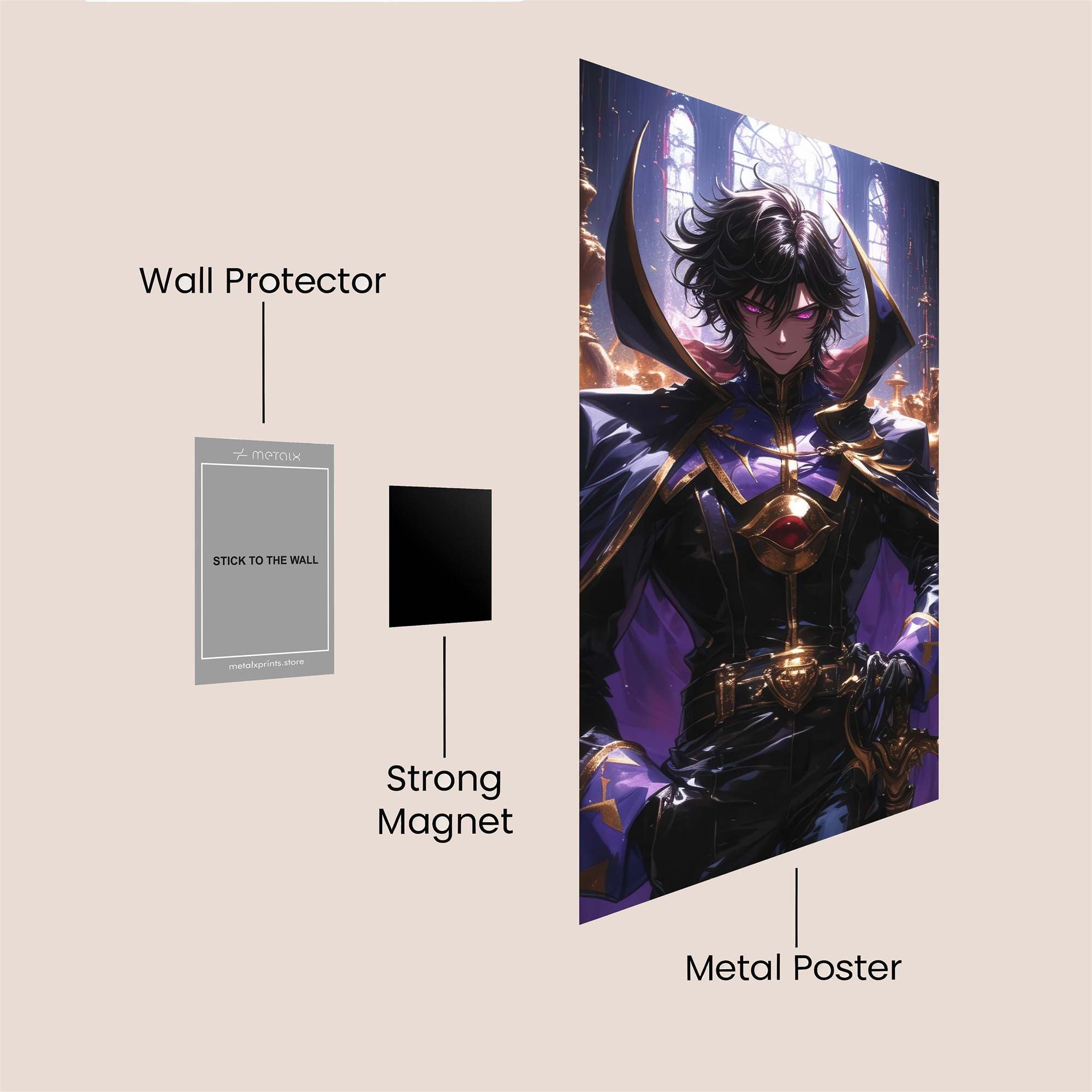 Alucard Majestic Safe Wall Magnetic / M