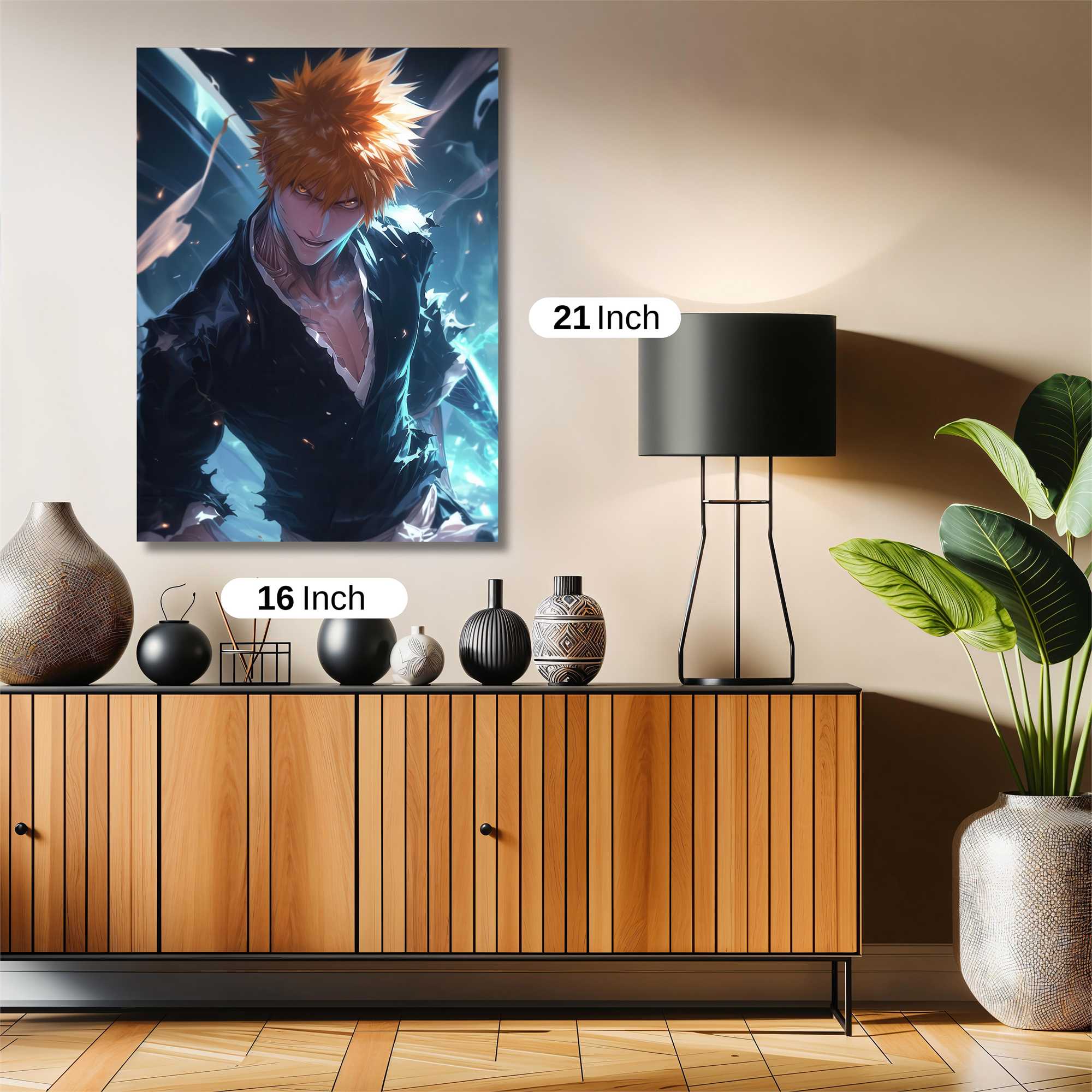 Ichigo Unleashed Safe Wall Magnetic / M