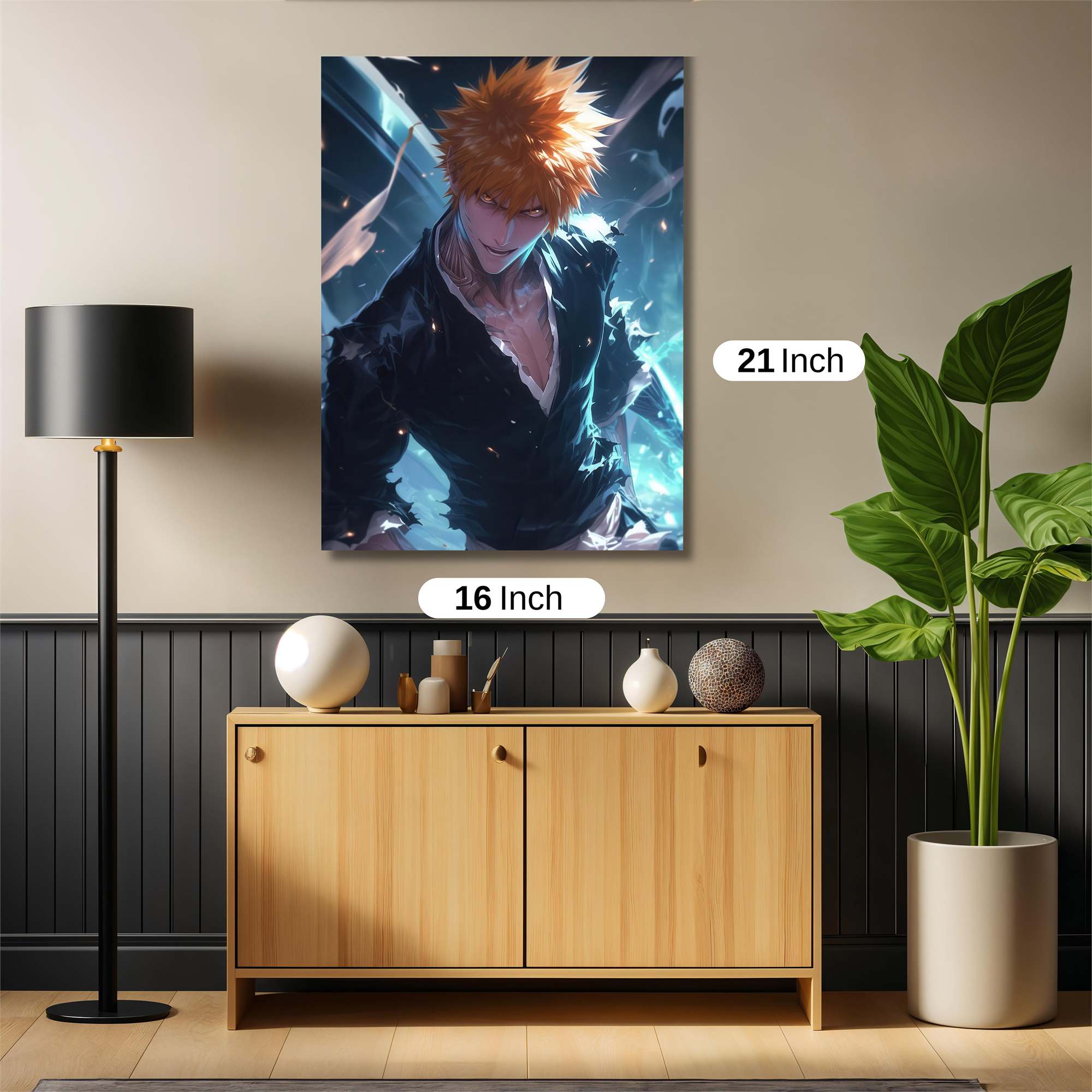 Ichigo Unleashed Safe Wall Magnetic / M