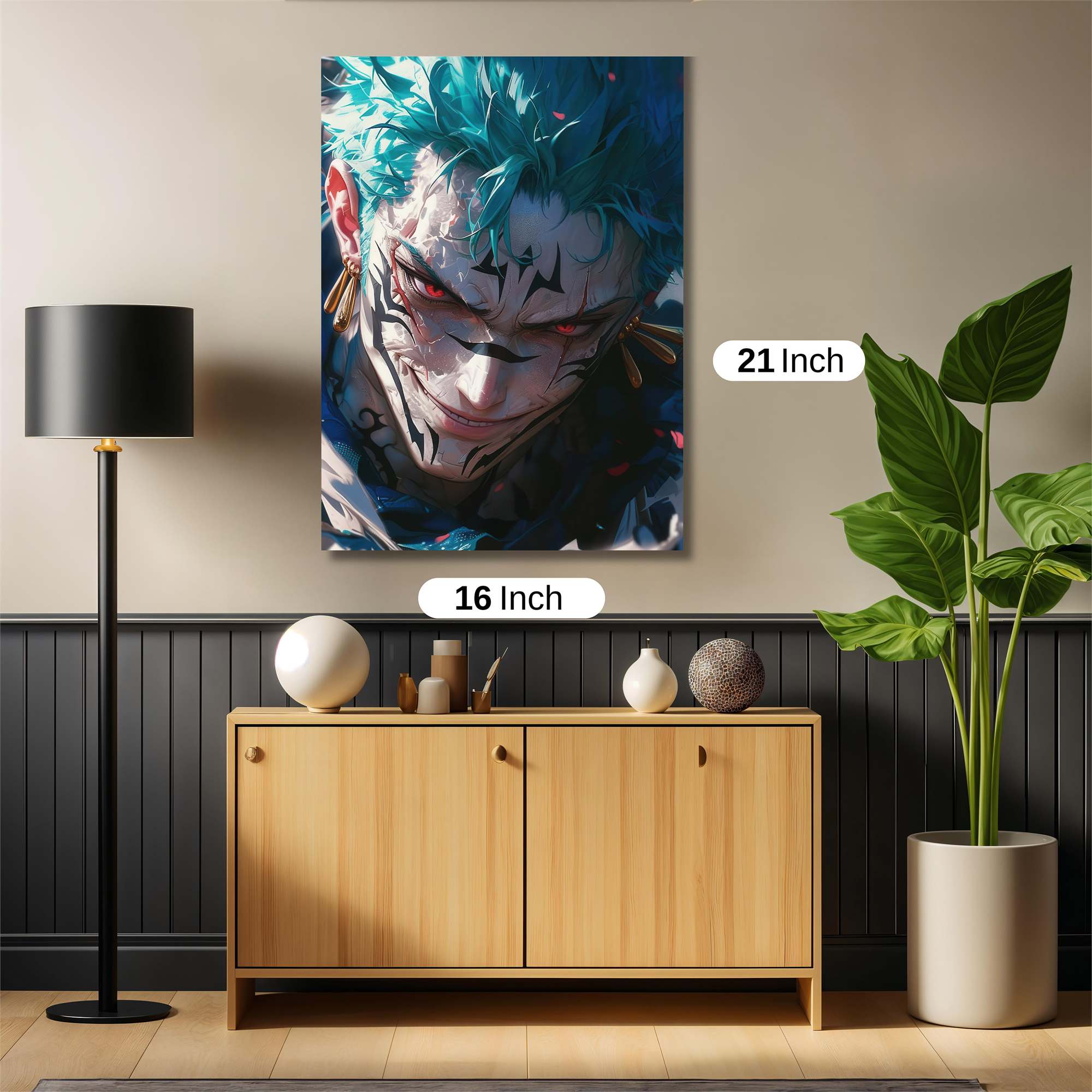 Roronoa Sinister Safe Wall Magnetic / M