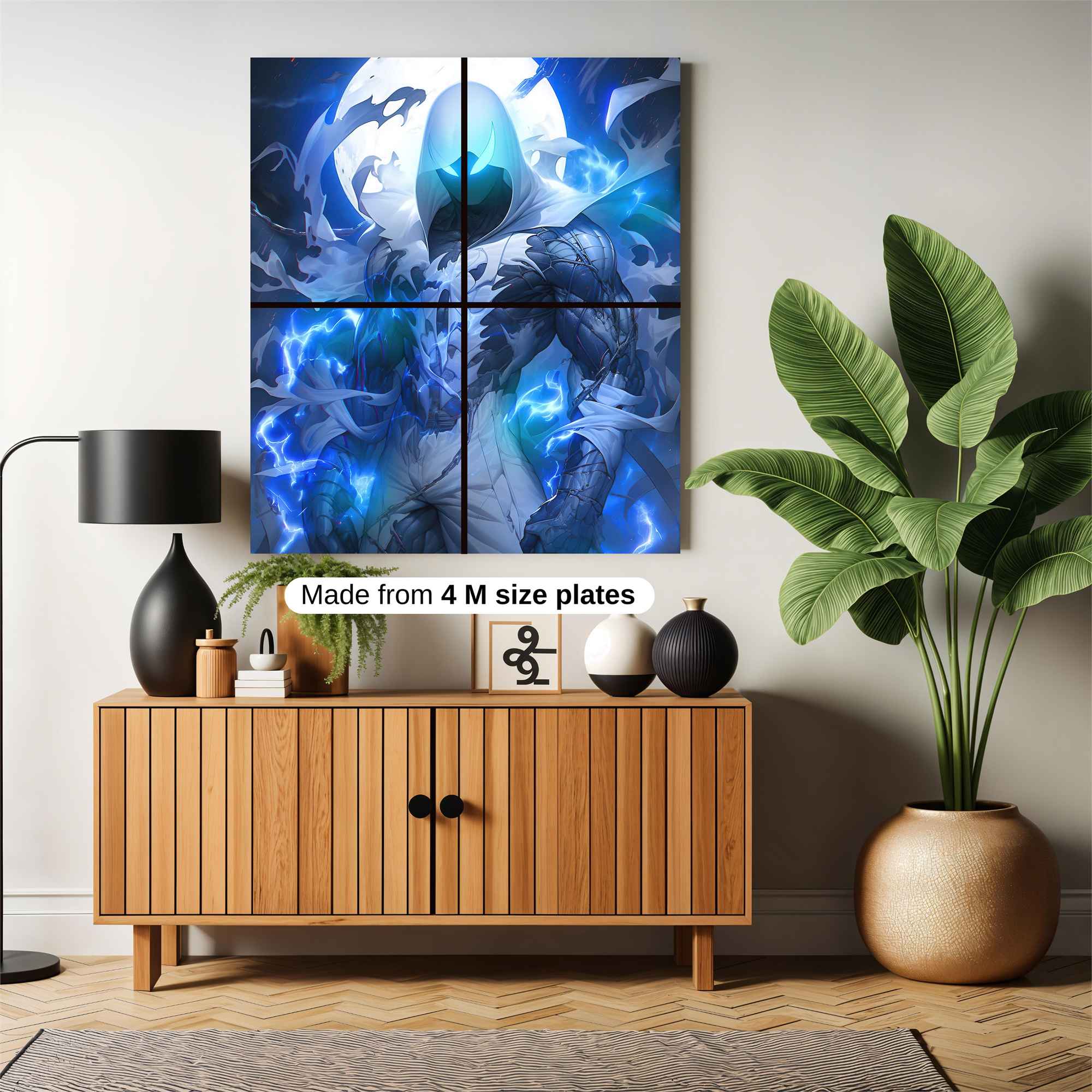 Moonlit Fury Safe Wall Magnetic / M