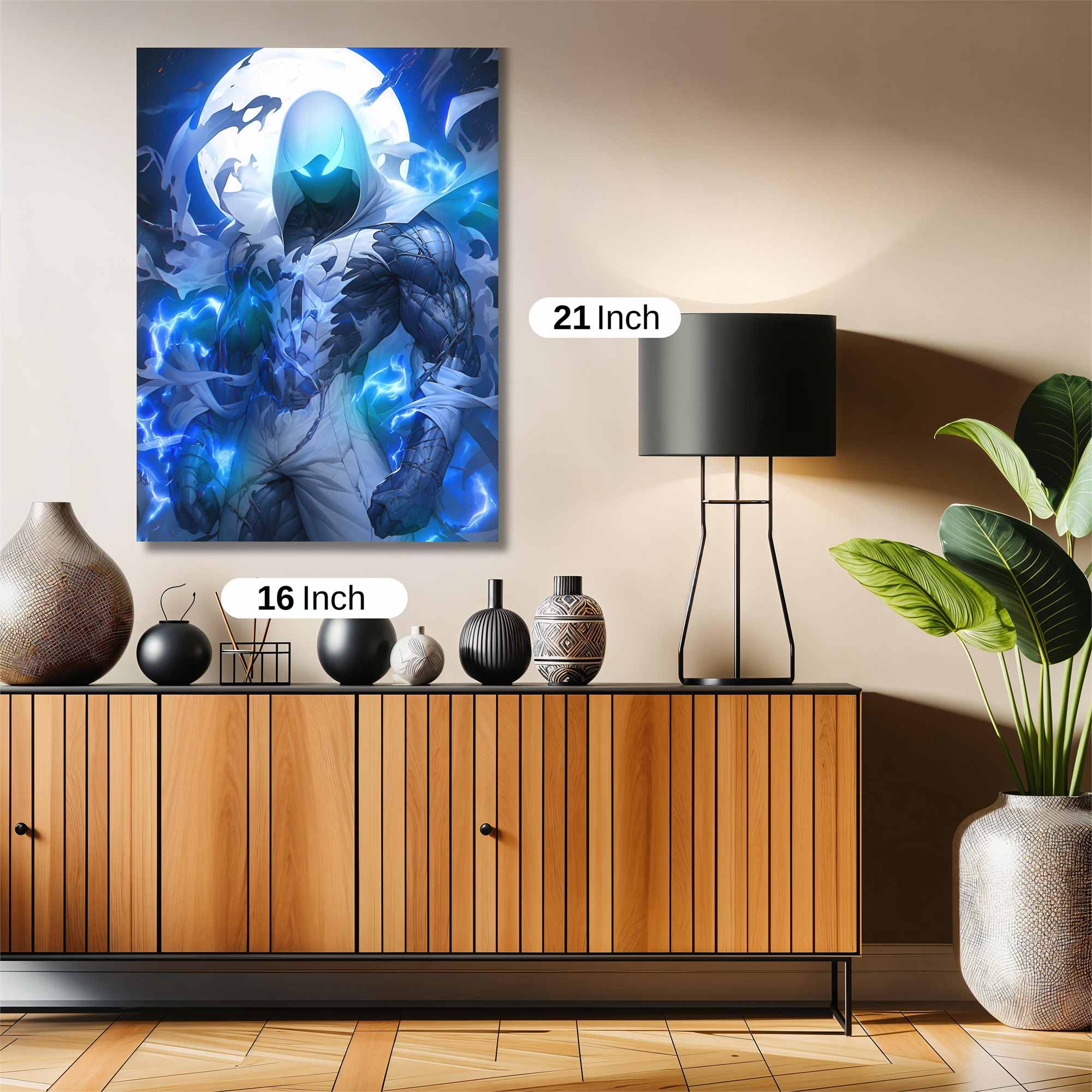 Moonlit Fury Safe Wall Magnetic / M