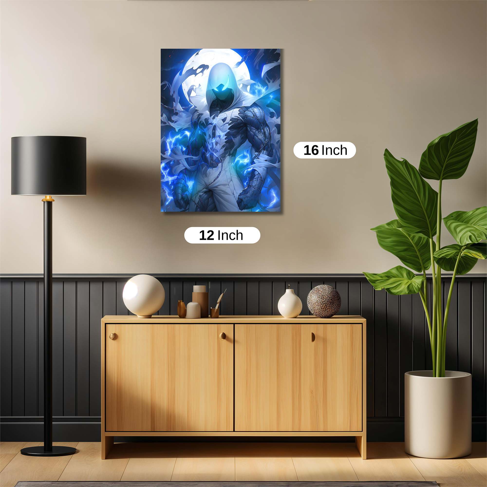 Moonlit Fury Safe Wall Magnetic / M