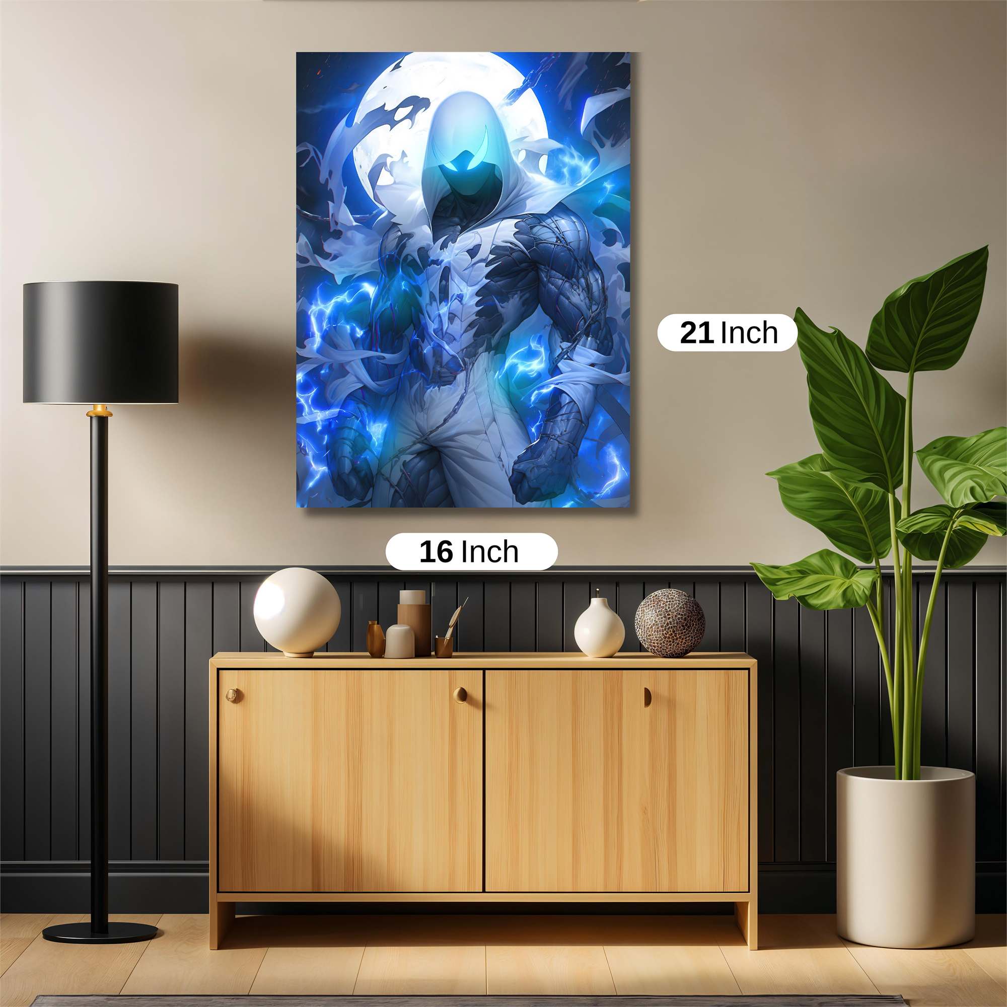 Moonlit Fury Safe Wall Magnetic / M