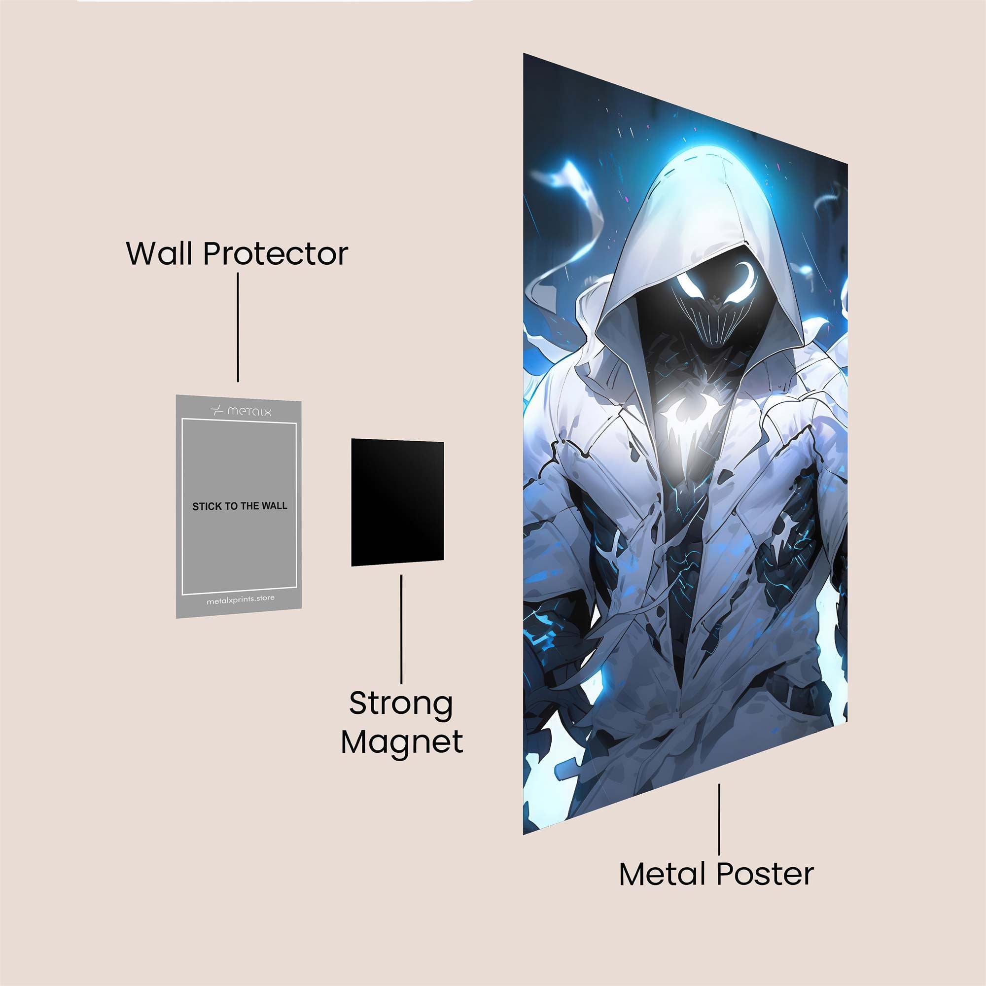 Agent Enigma Safe Wall Magnetic / M