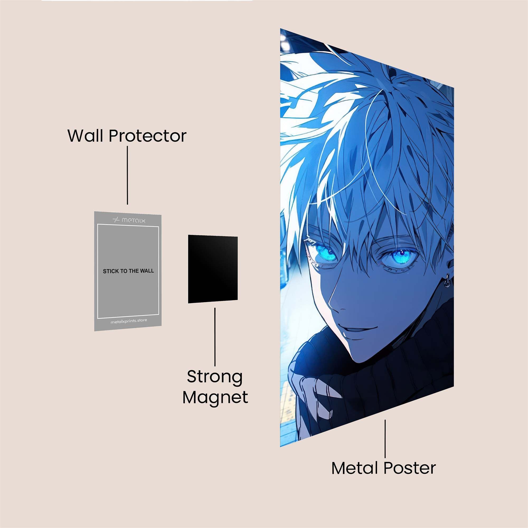 Satoru Serene Safe Wall Magnetic / M