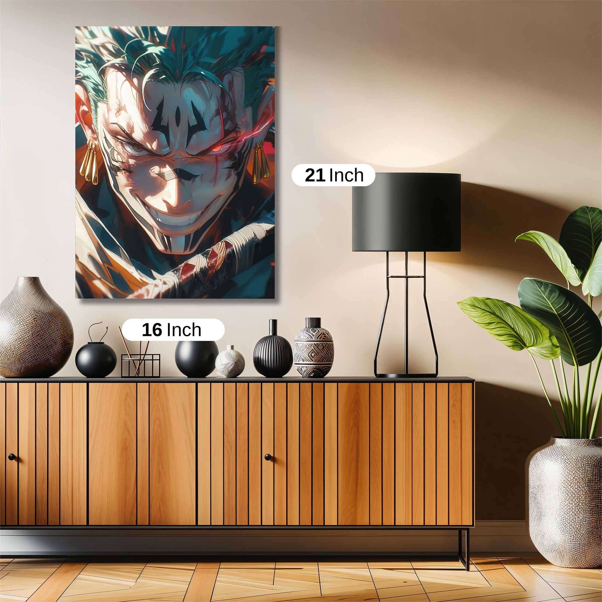 Roronoa Fierce Safe Wall Magnetic / M