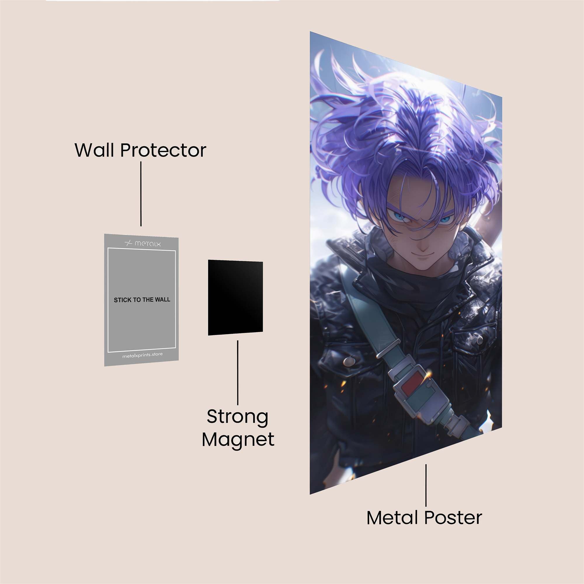 Trunks Tempest Safe Wall Magnetic / M