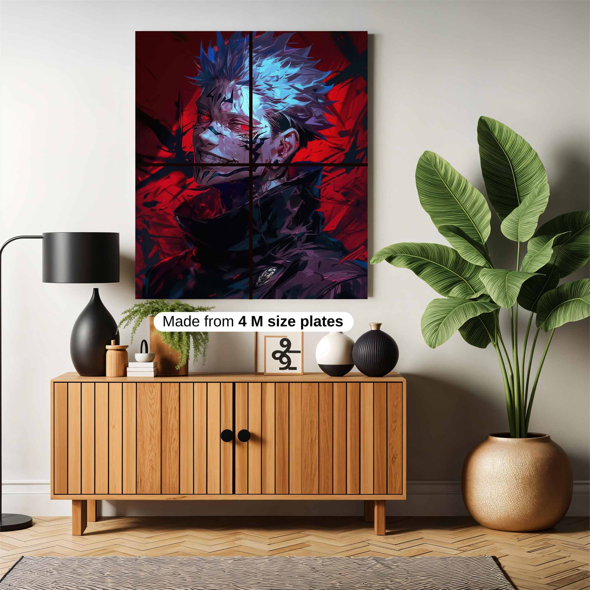 Sukuna Sinister Safe Wall Magnetic / M