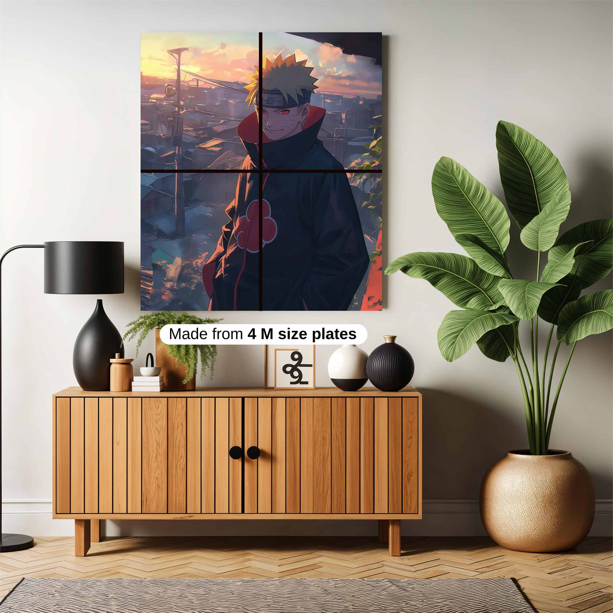 Naruto Twilight Safe Wall Magnetic / M