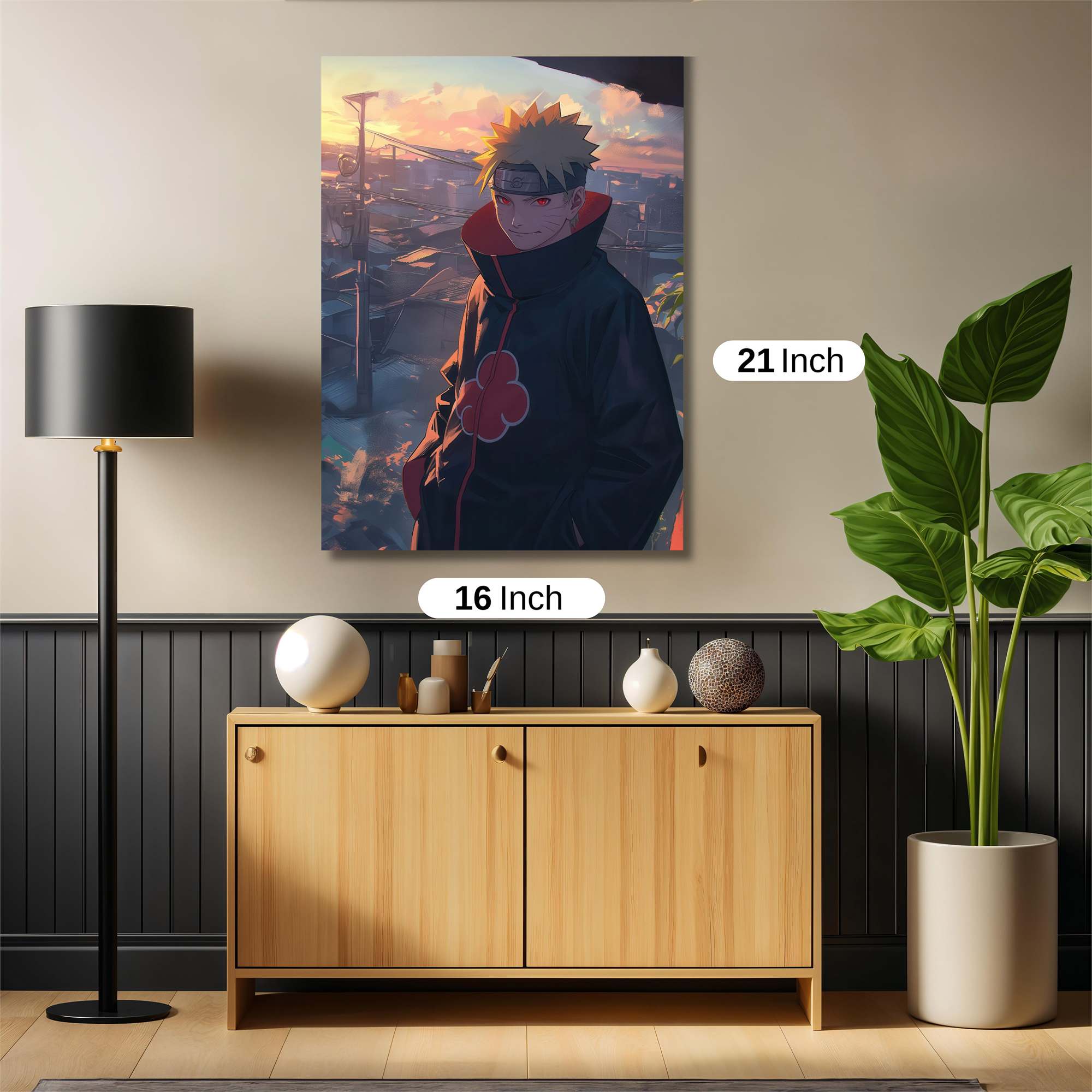 Naruto Twilight Safe Wall Magnetic / M