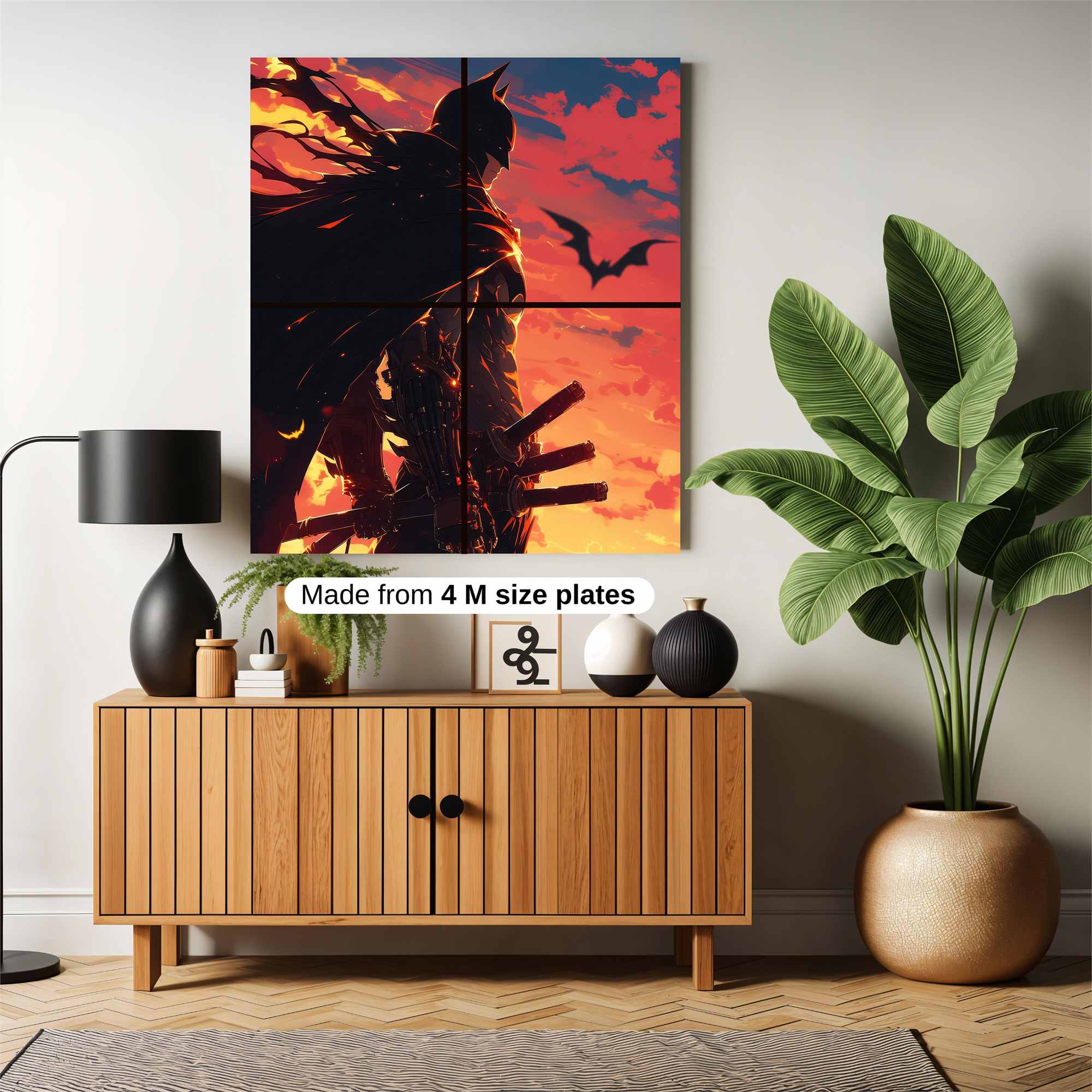 Batman Fierce Safe Wall Magnetic / M