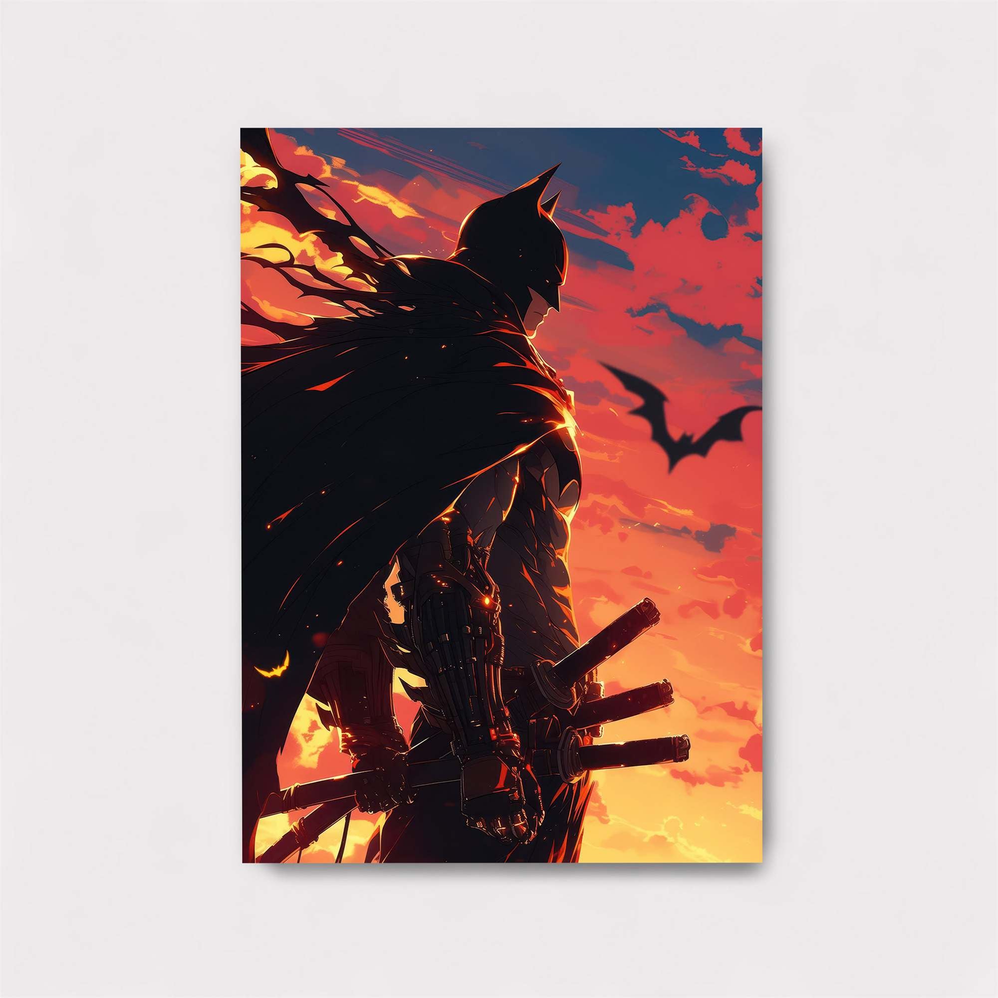 Batman Fierce Safe Wall Magnetic / M