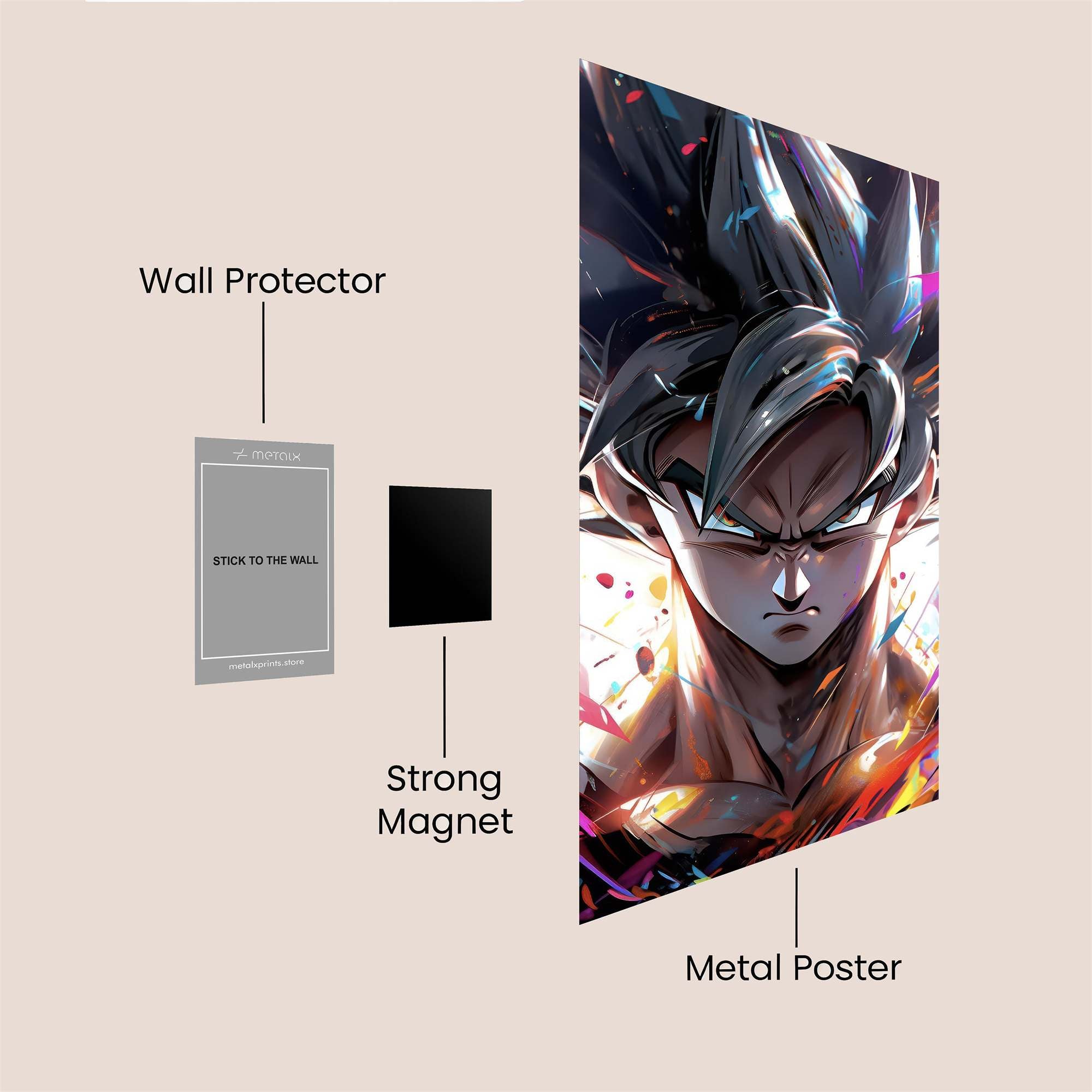 Goku Radiant Safe Wall Magnetic / M