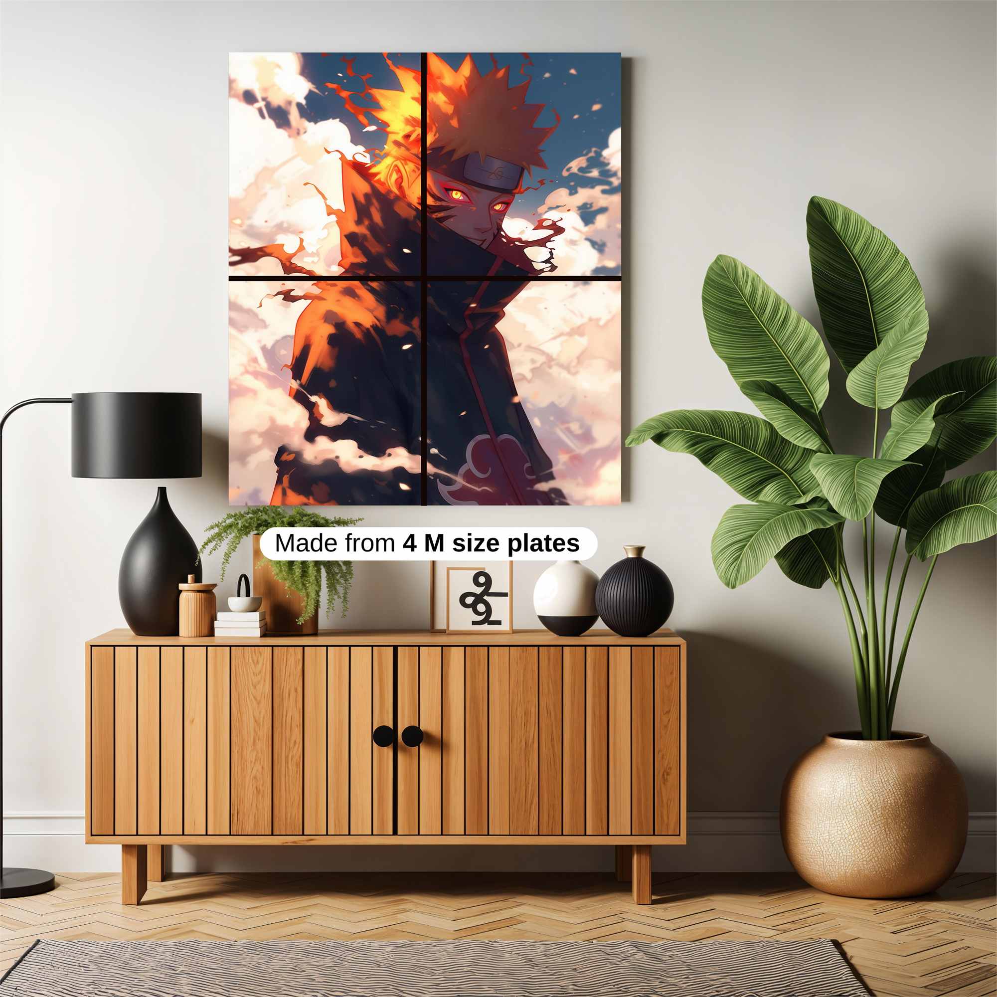 Naruto Ascendant Safe Wall Magnetic / M